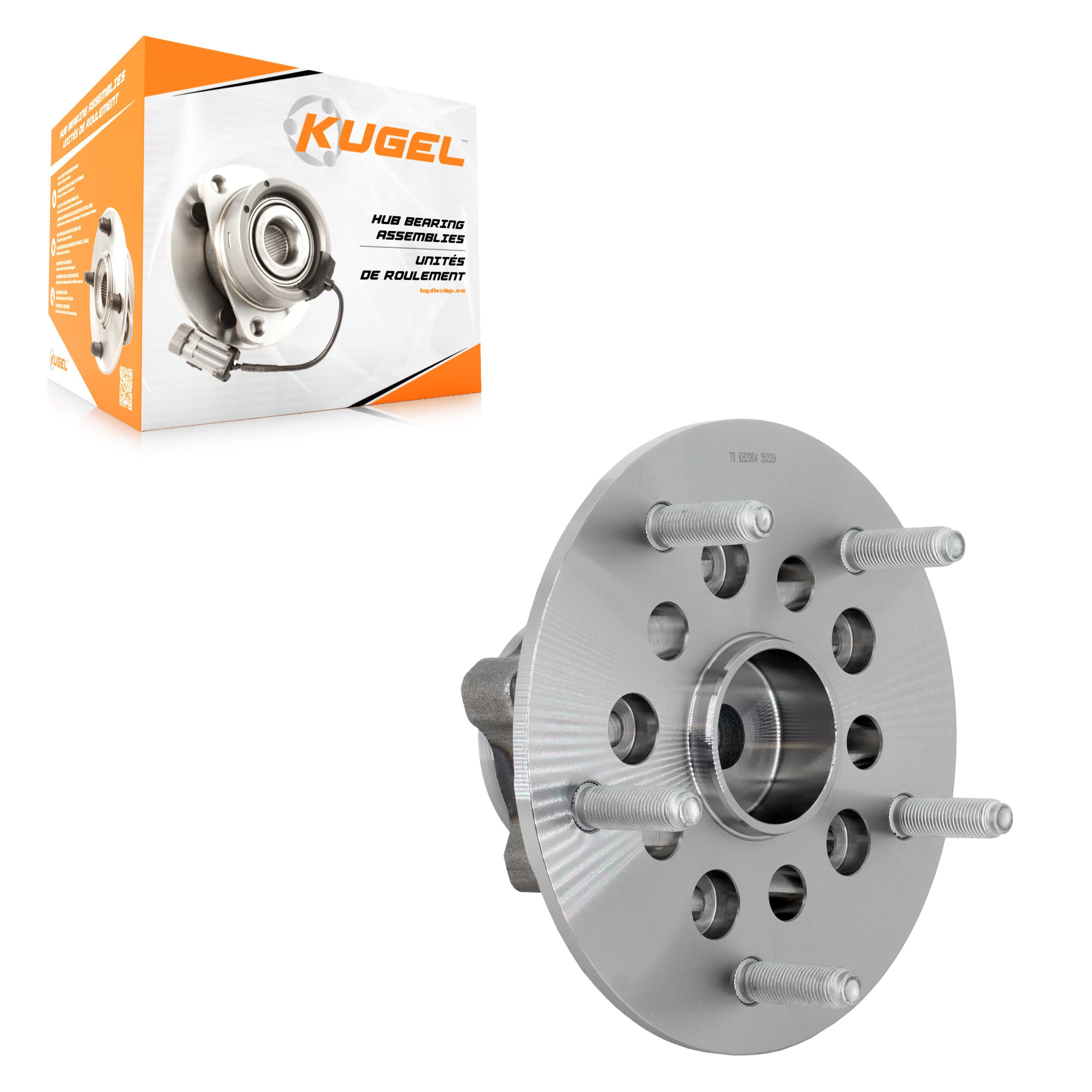 Kugel - 70-KH2004 - Front Wheel Bearing and Hub Assembly image 1