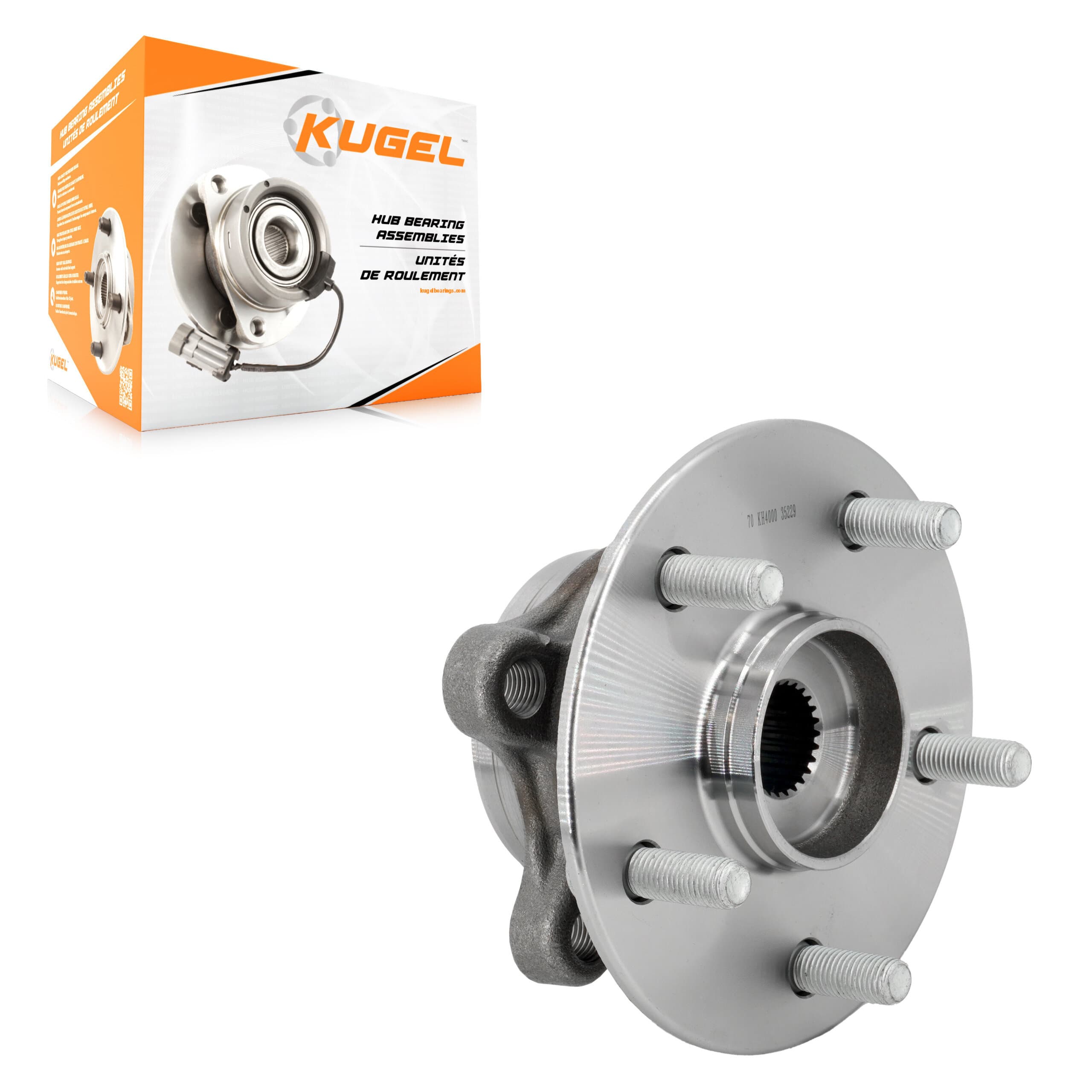 Kugel - 70-KH4000 - Front Wheel Bearing and Hub Assembly image 1