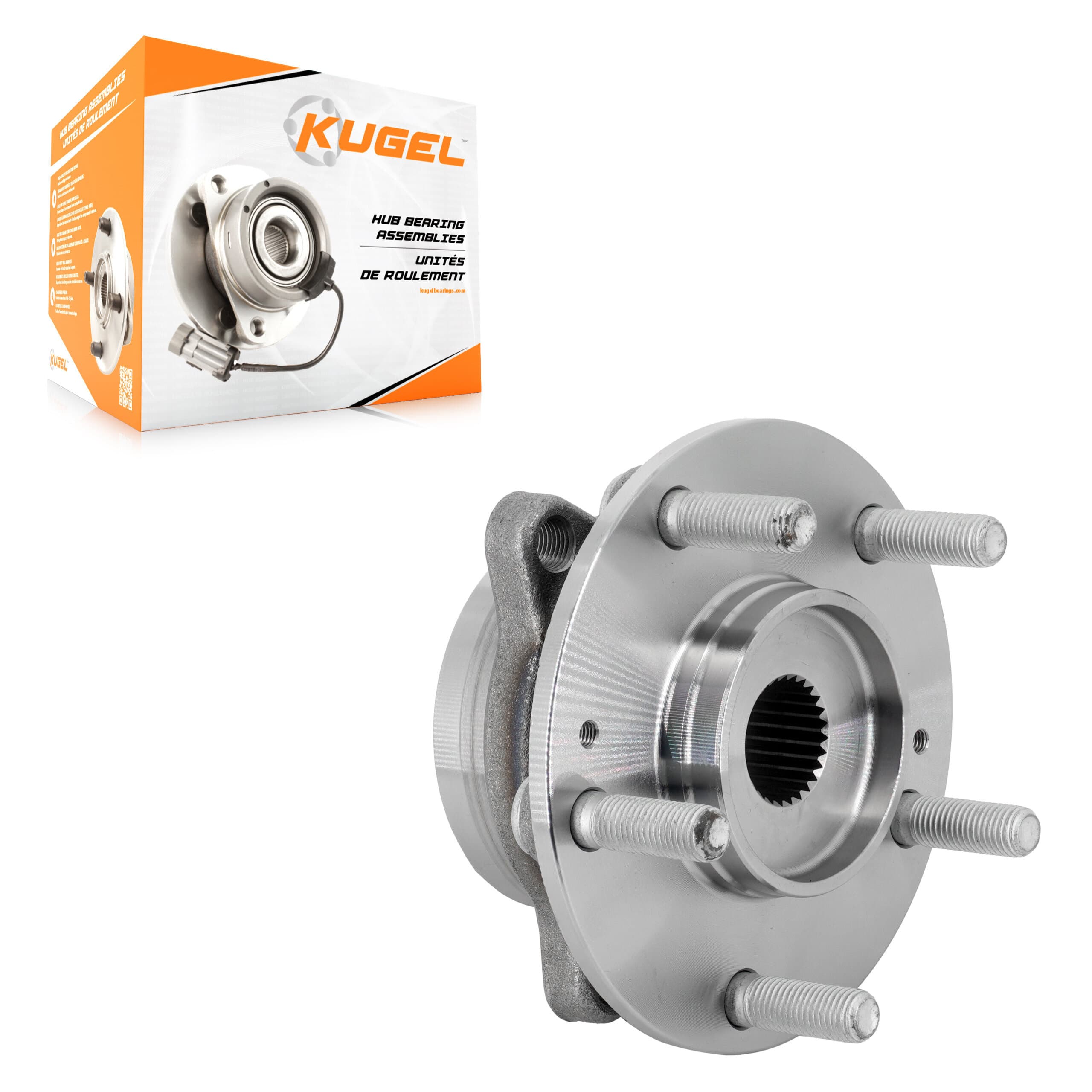 Kugel - 70-KH5000 - Front Wheel Bearing and Hub Assembly image 1