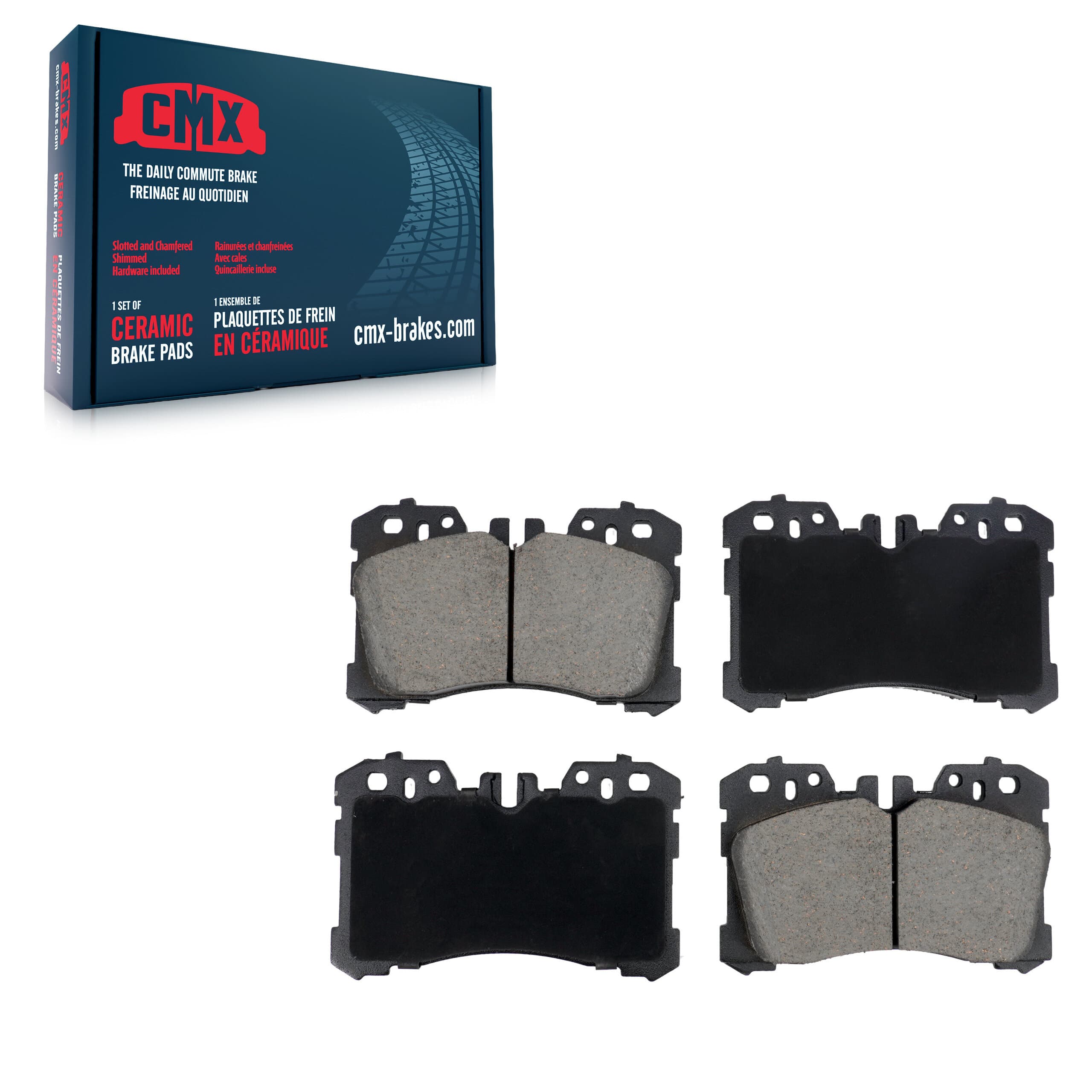 CMX - CMX-D1282 - Front Disc Brake Pad image 1