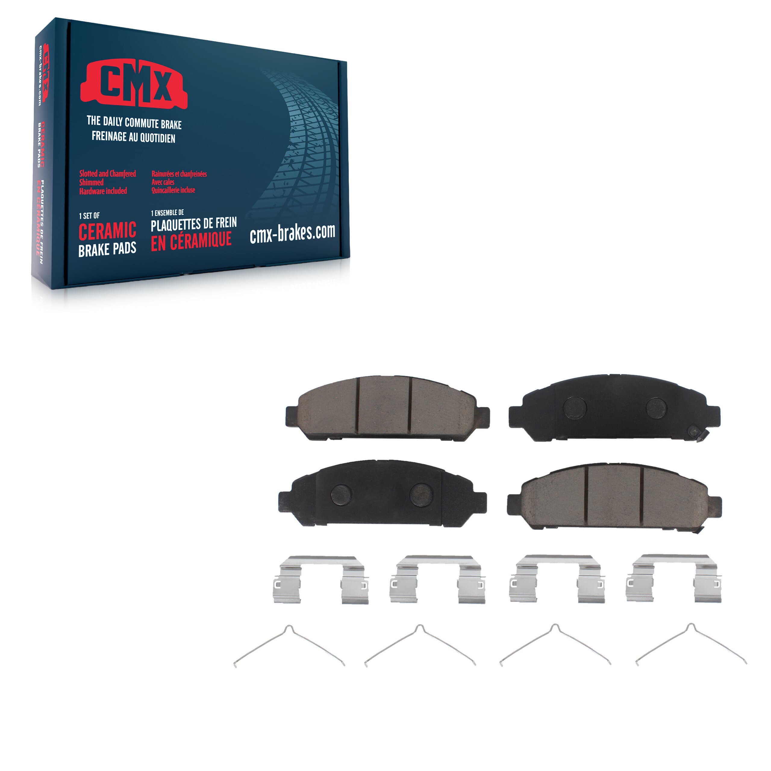 CMX - CMX-D1401 - Front Disc Brake Pad image 1