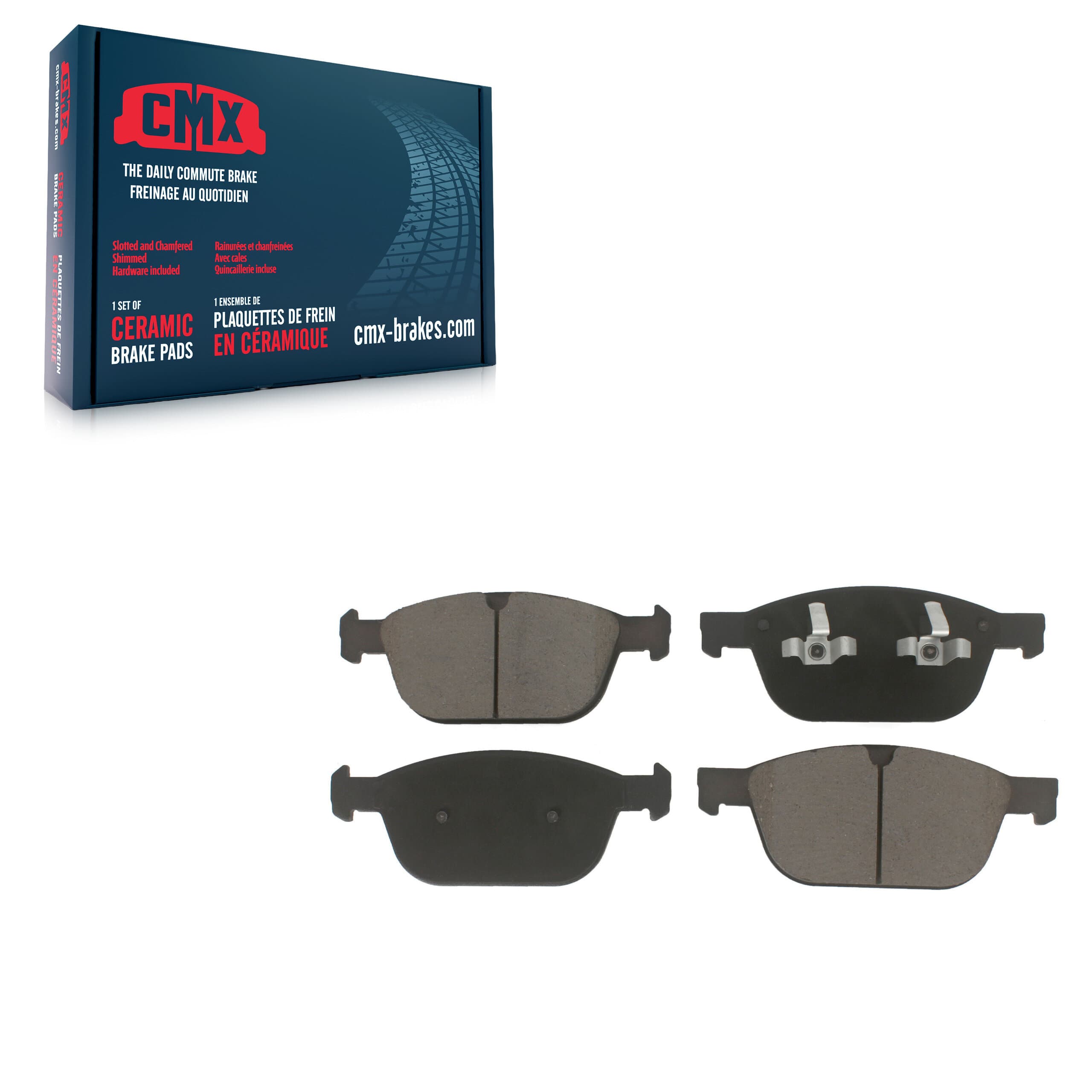 CMX - CMX-D1412 - Front Disc Brake Pad image 1