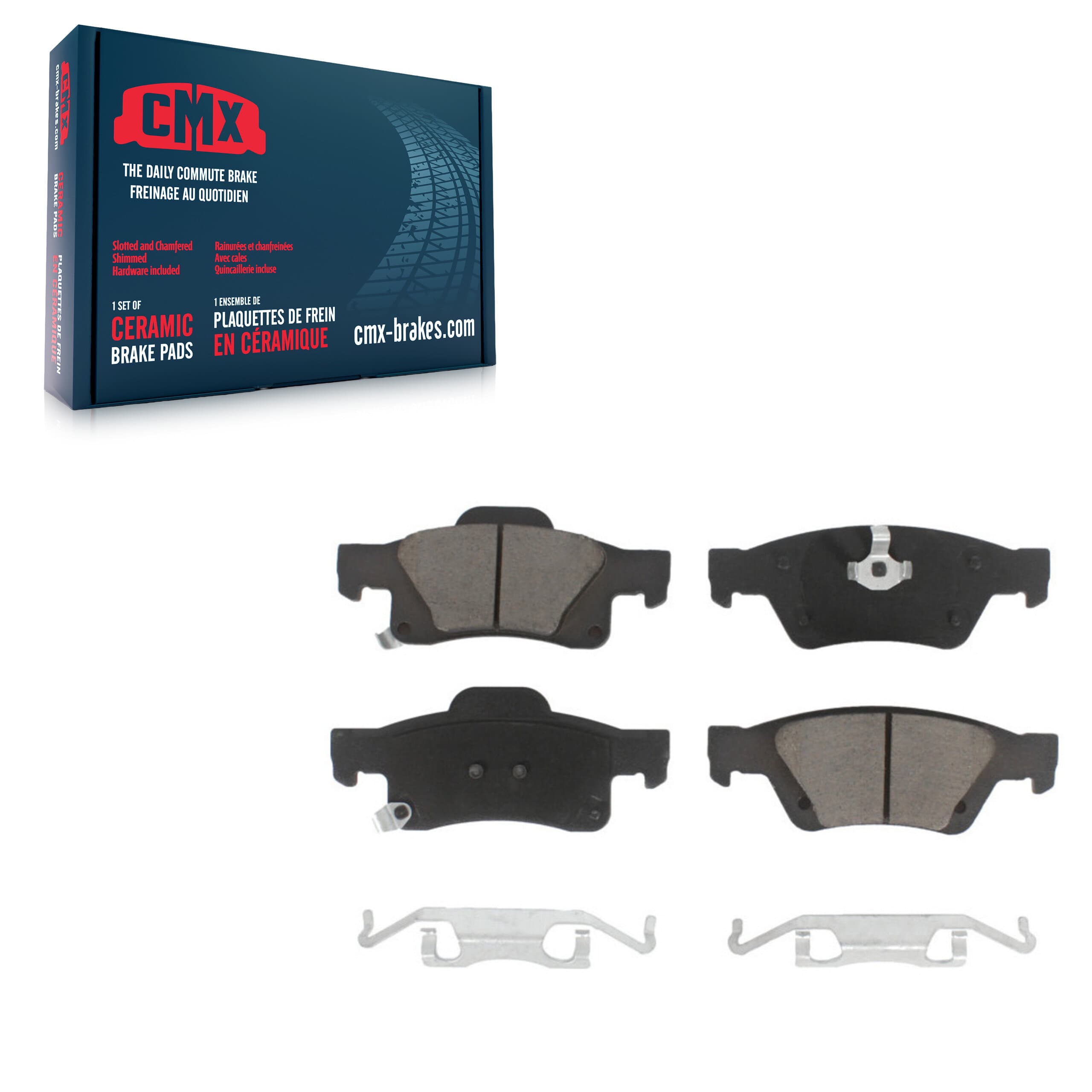 CMX - CMX-D1498 - Rear Disc Brake Pad image 1