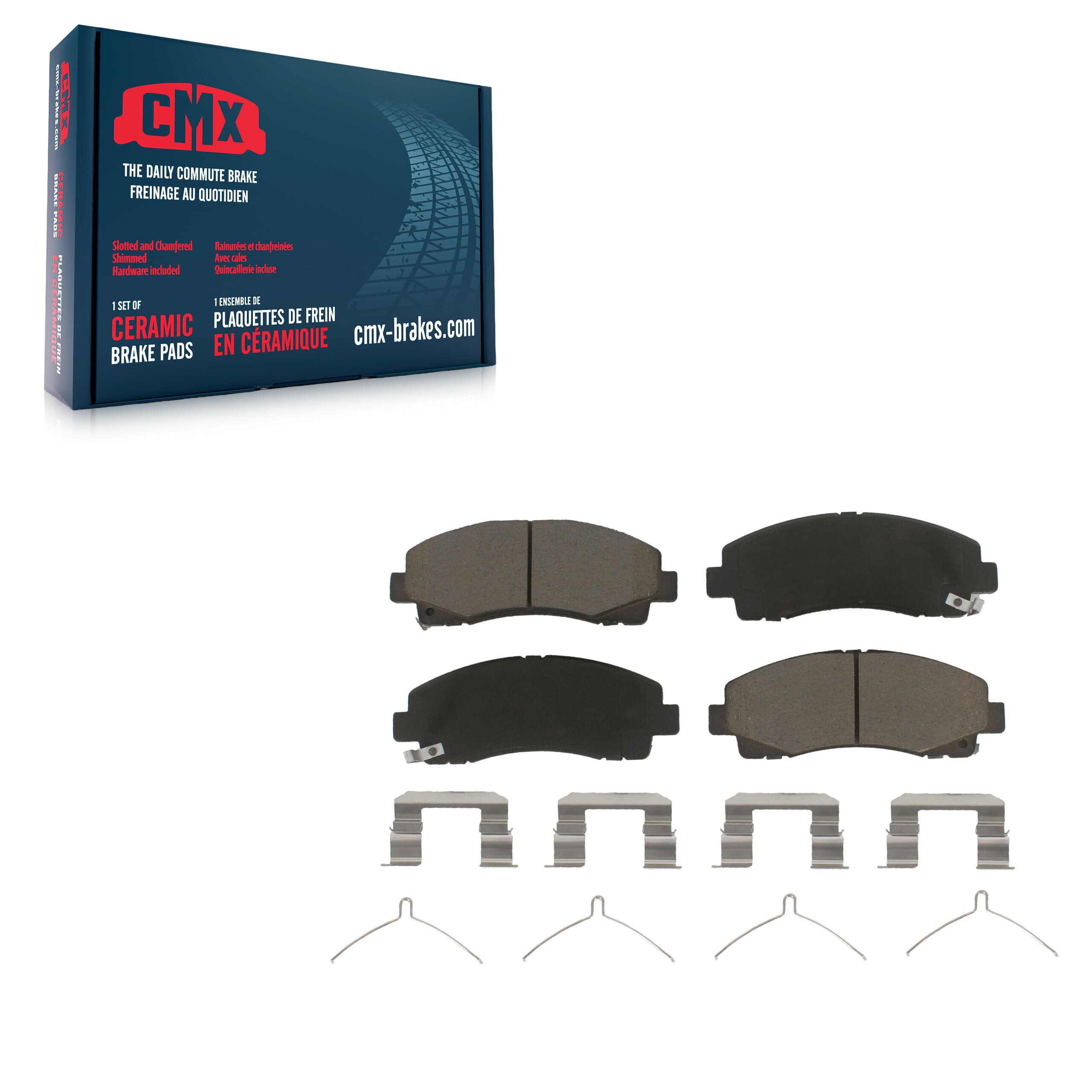 CMX - CMX-D1584 - Front Disc Brake Pad image 1