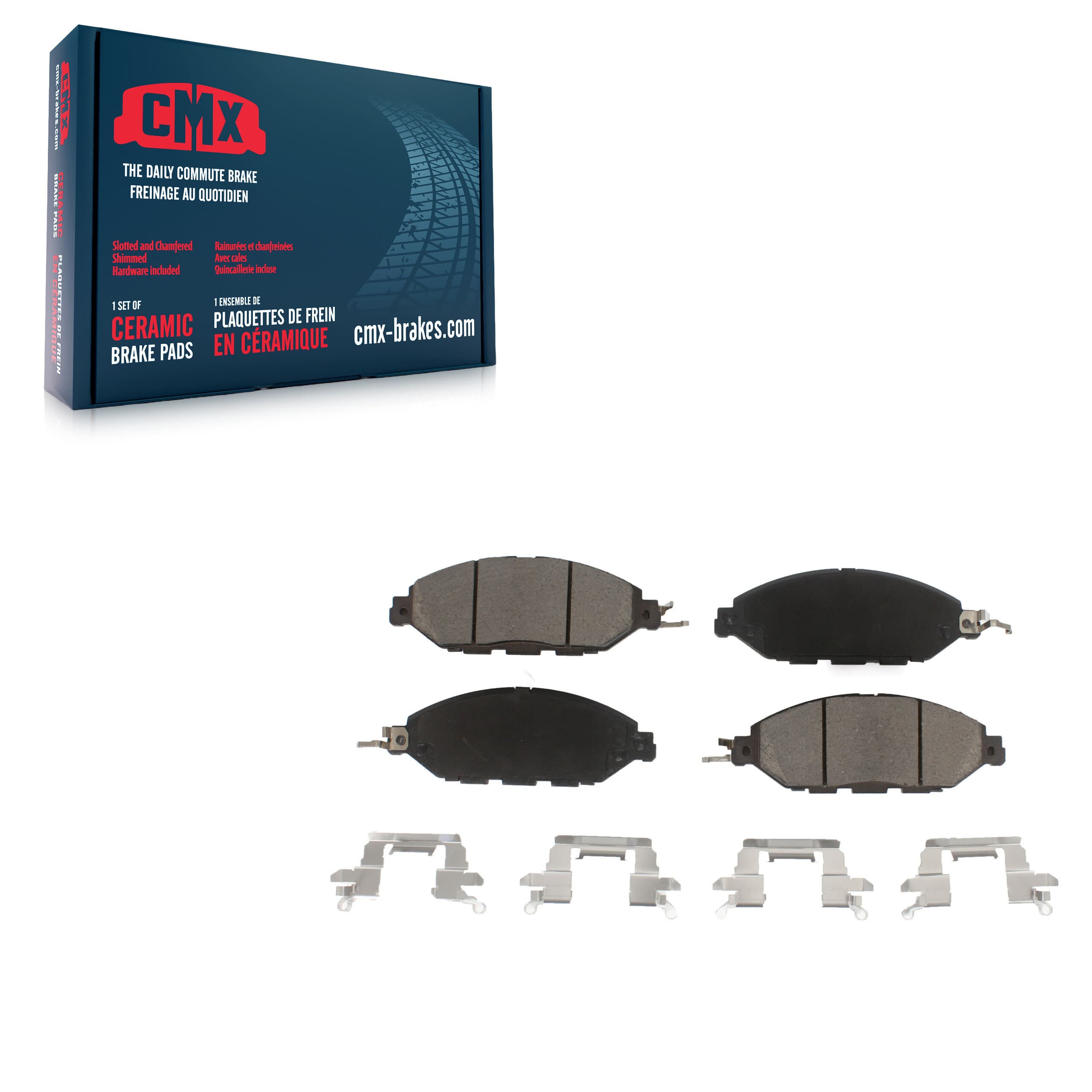CMX - CMX-D1649 - Front Disc Brake Pad image 1