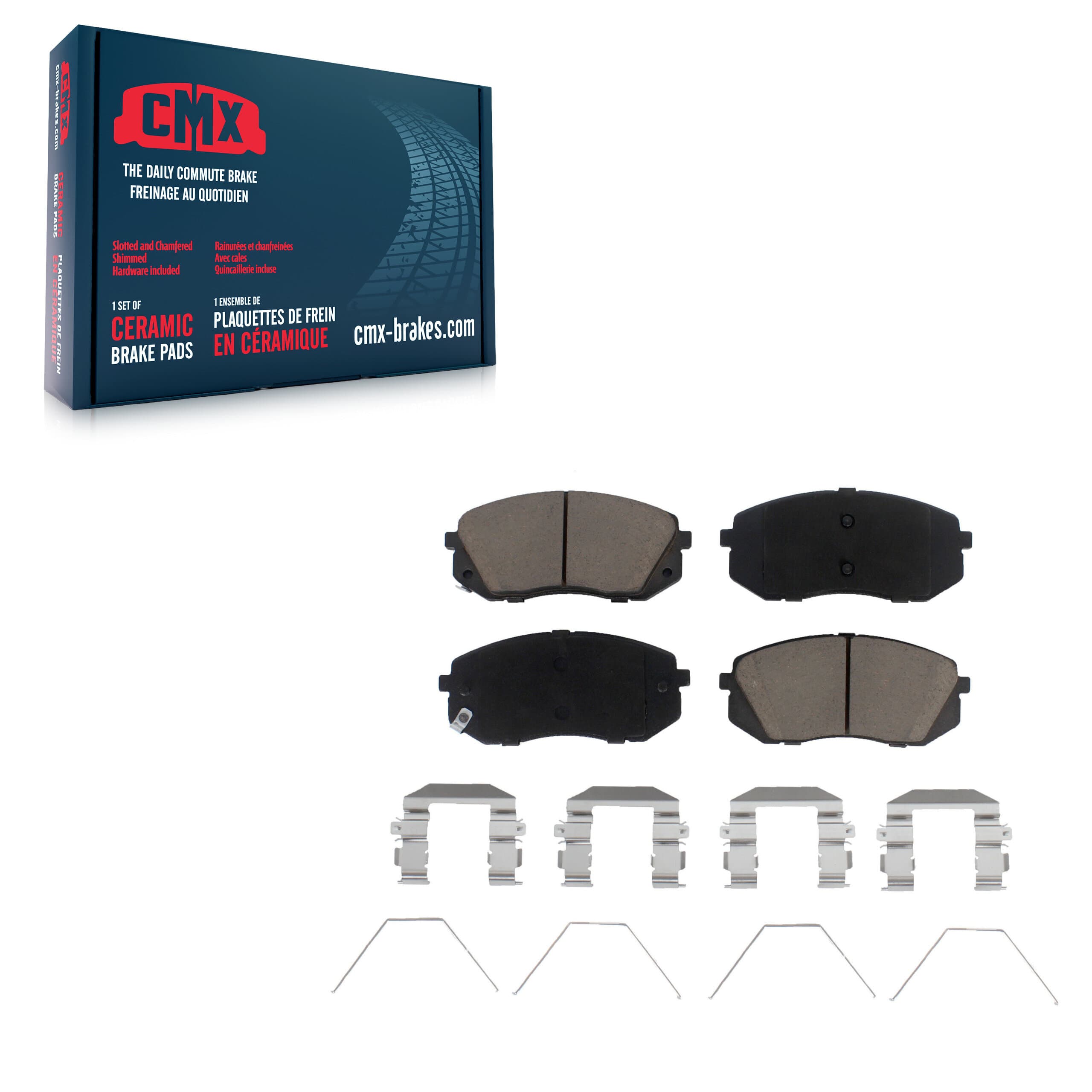 CMX - CMX-D1855 - Front Disc Brake Pad image 1