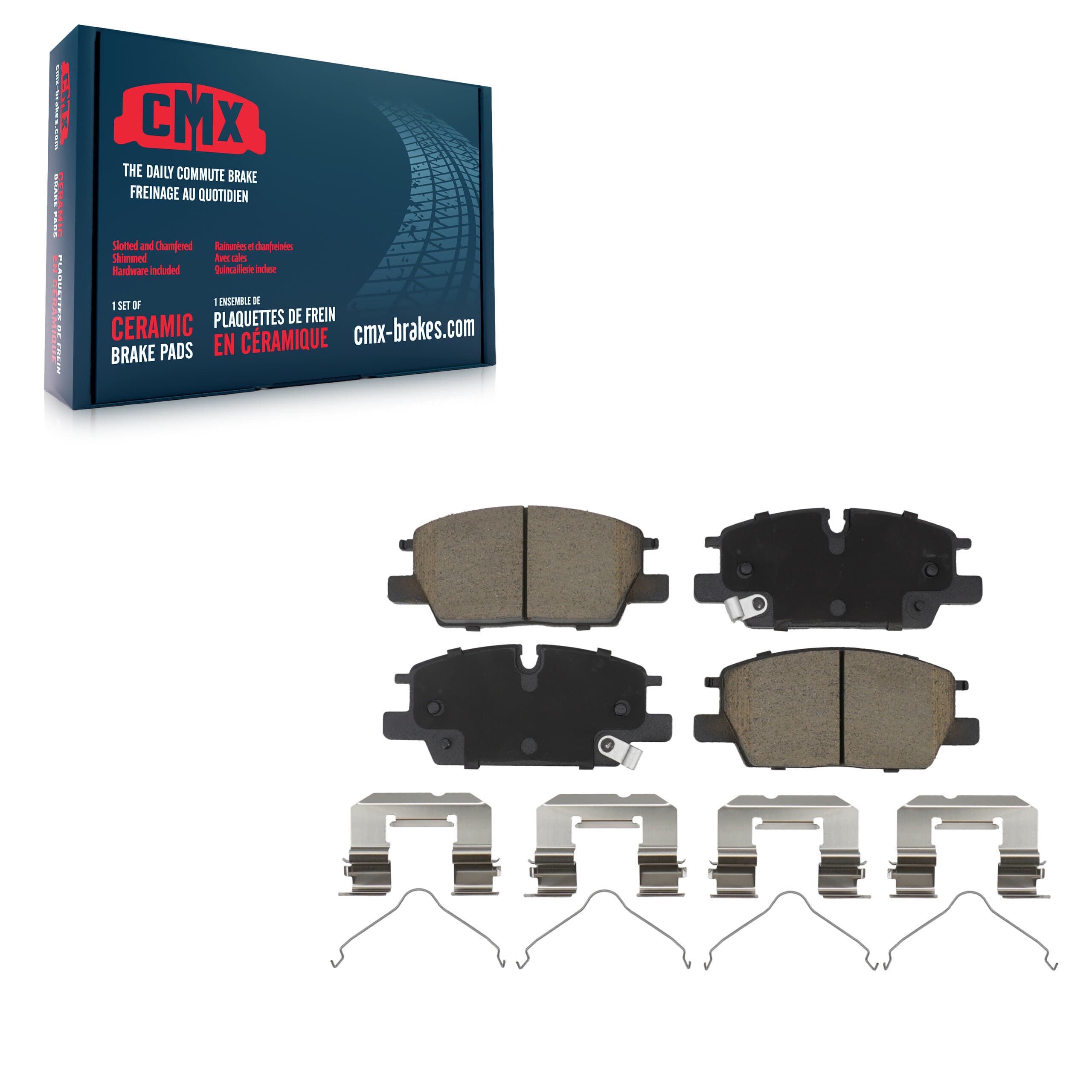 CMX - CMX-D2345 - Front Disc Brake Pad image 1