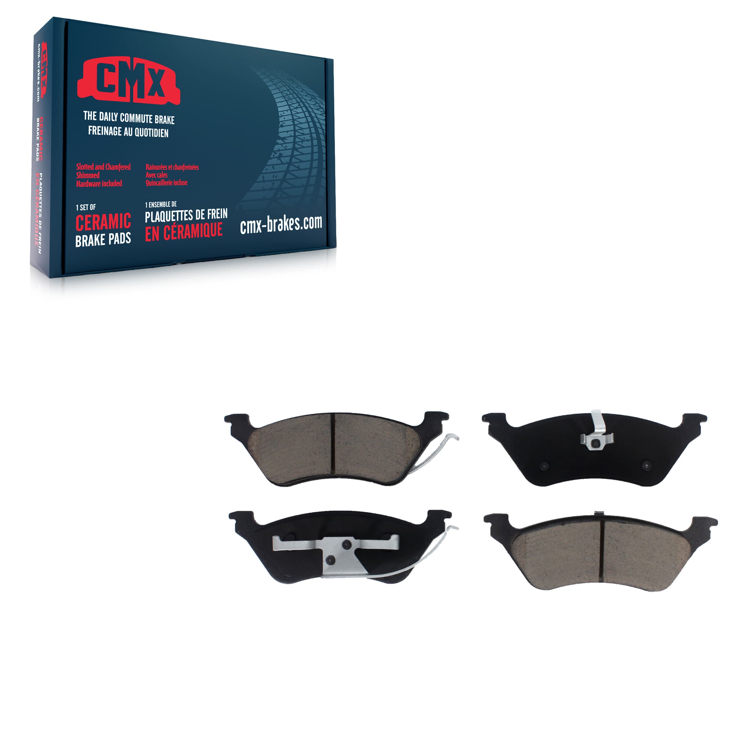 CMX - CMX-D858 - Rear Disc Brake Pad image 1