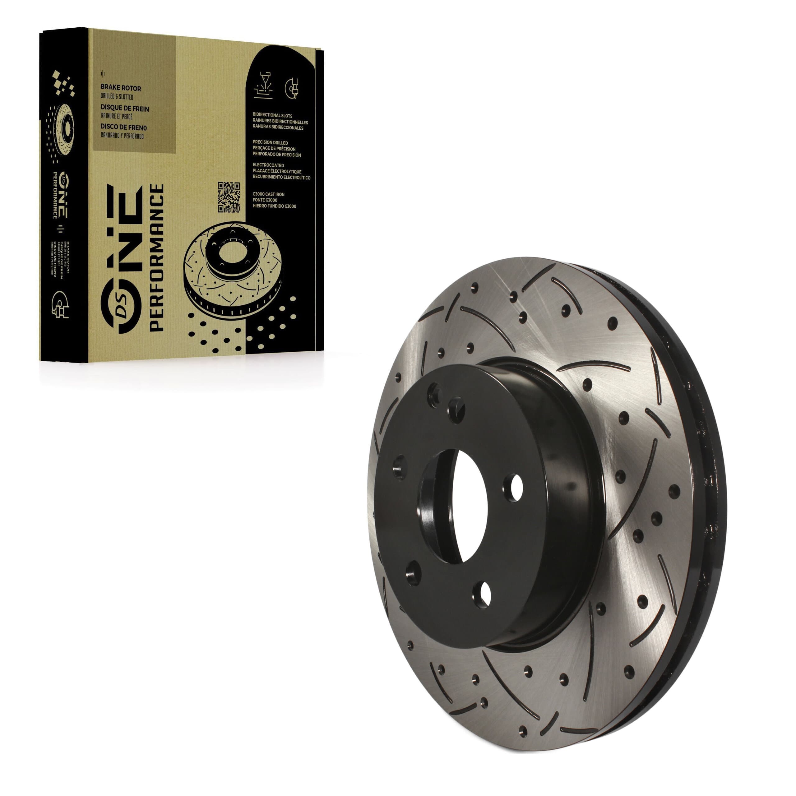 DS-One - DS1-980789 - Front Disc Brake Rotor image 1