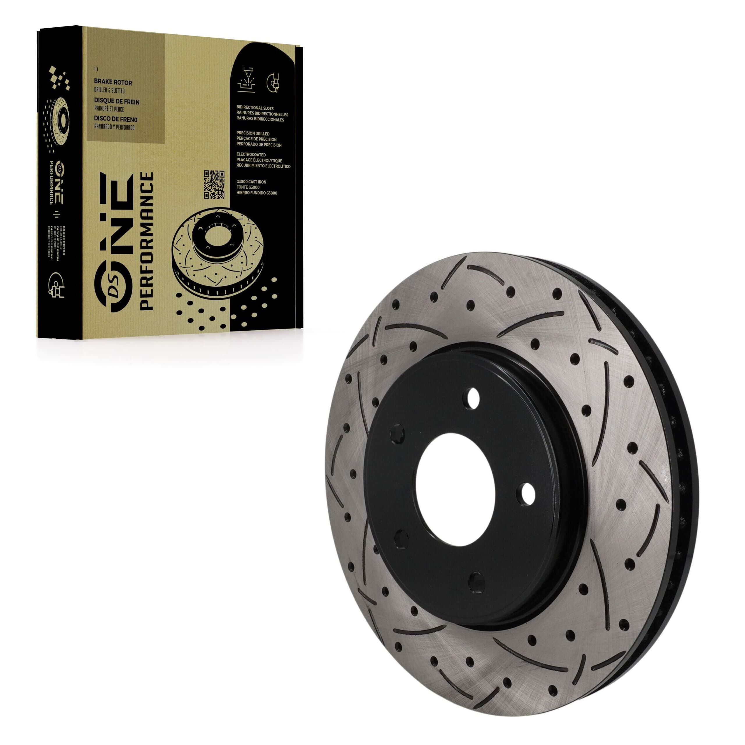 DS-One - DS1-980865 - Front Disc Brake Rotor image 1