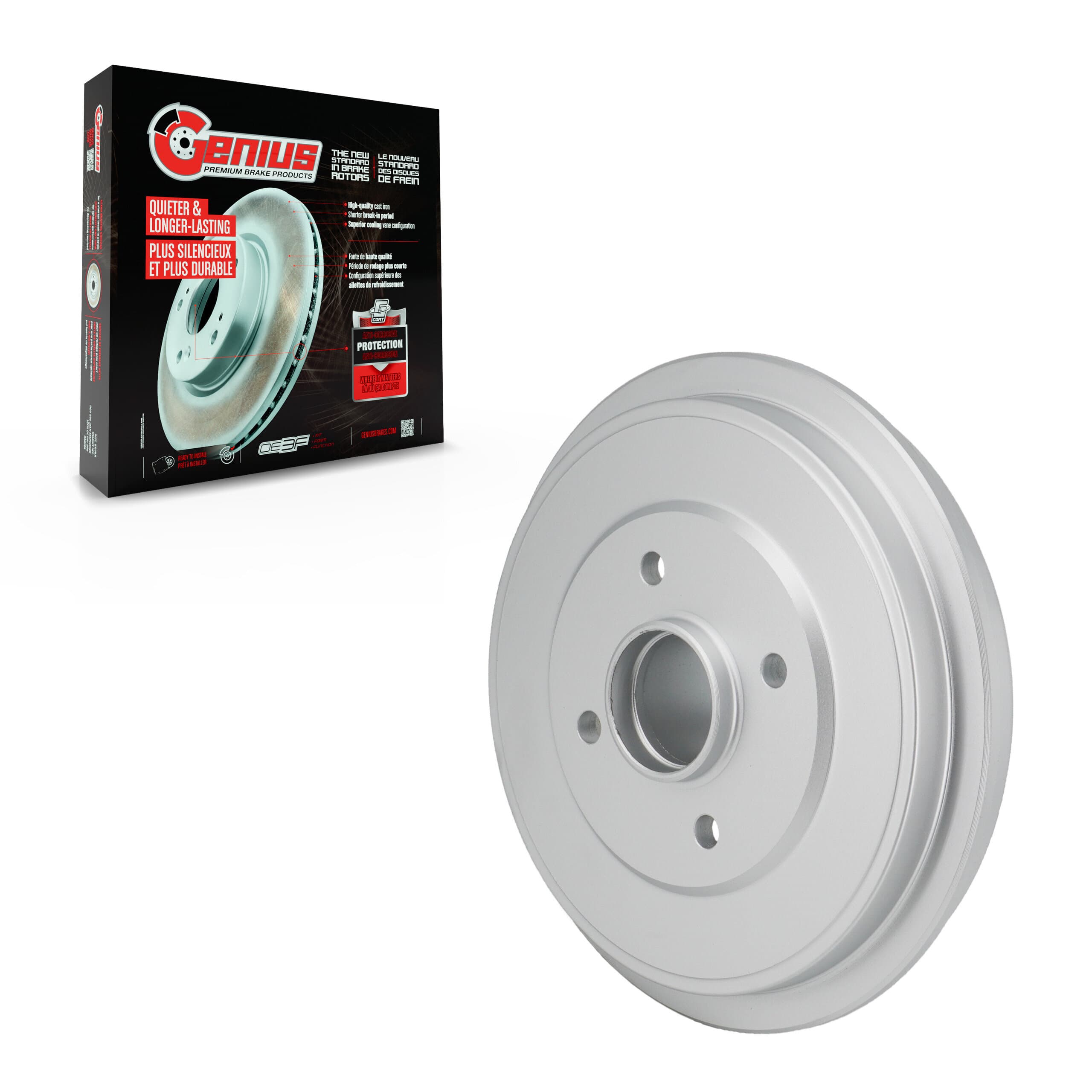 Genius - GCR-97836 - Rear Brake Drum image 1