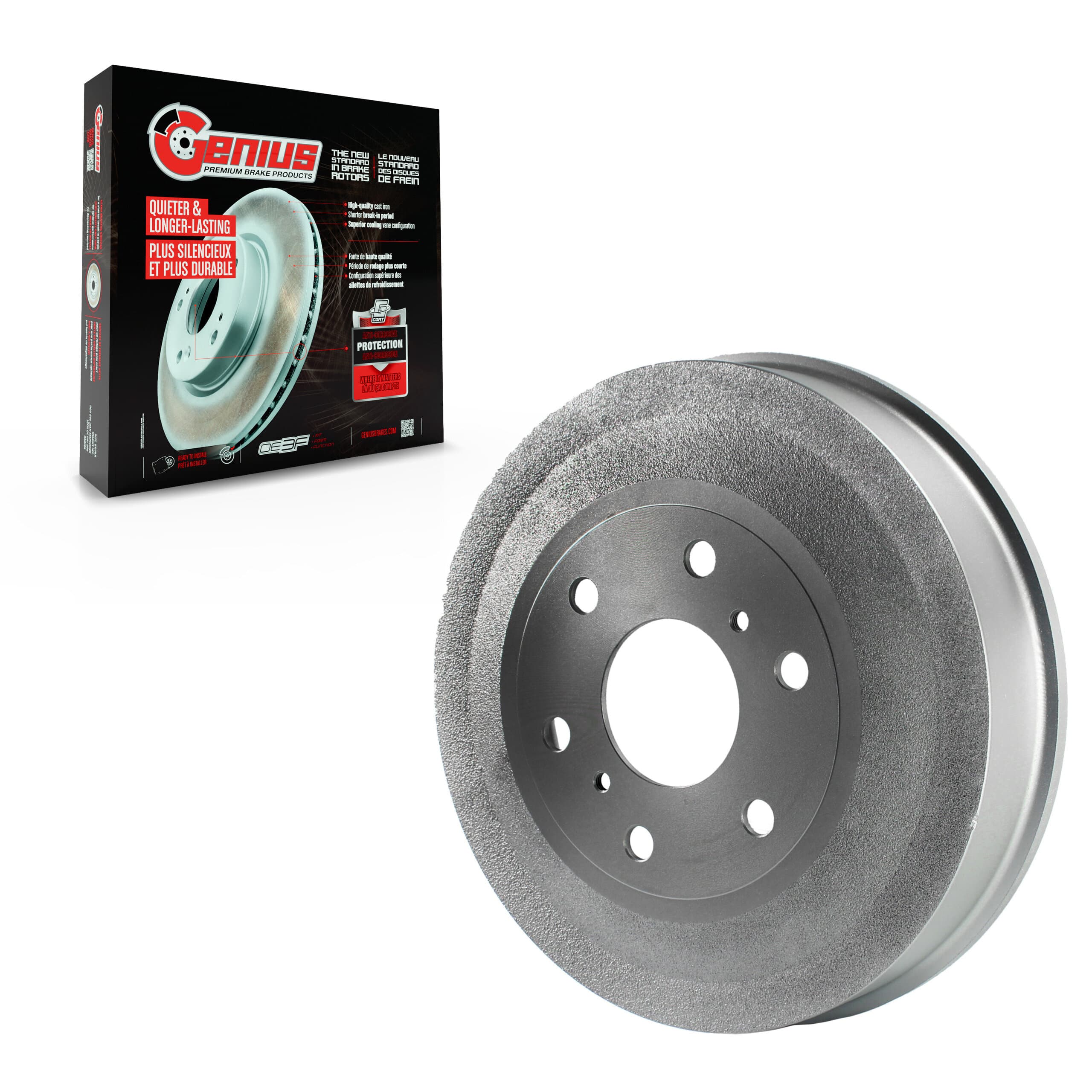 Genius - GCR-9801 - Rear Brake Drum image 1
