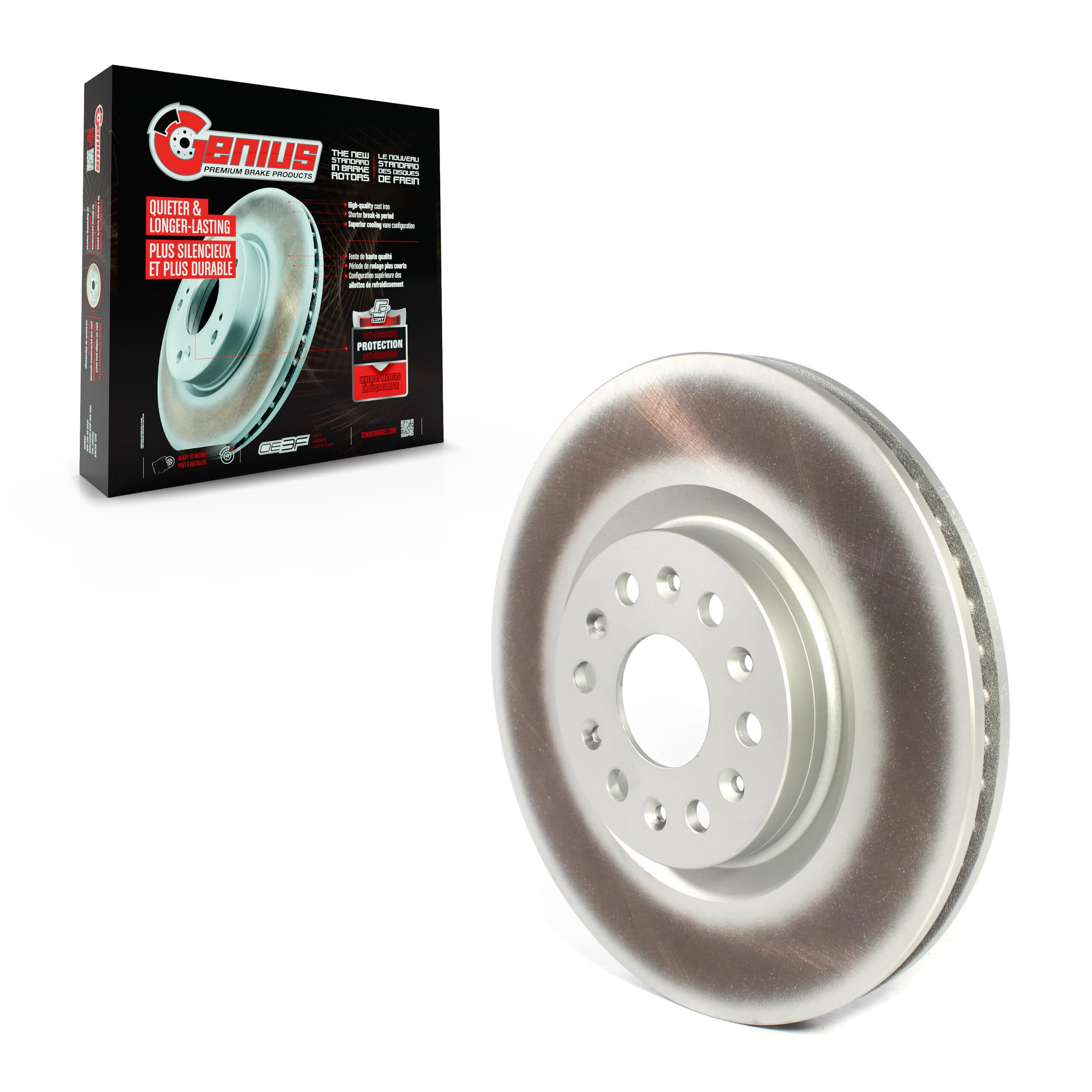 Genius - GCR-G8278 - Front Disc Brake Rotor image 1