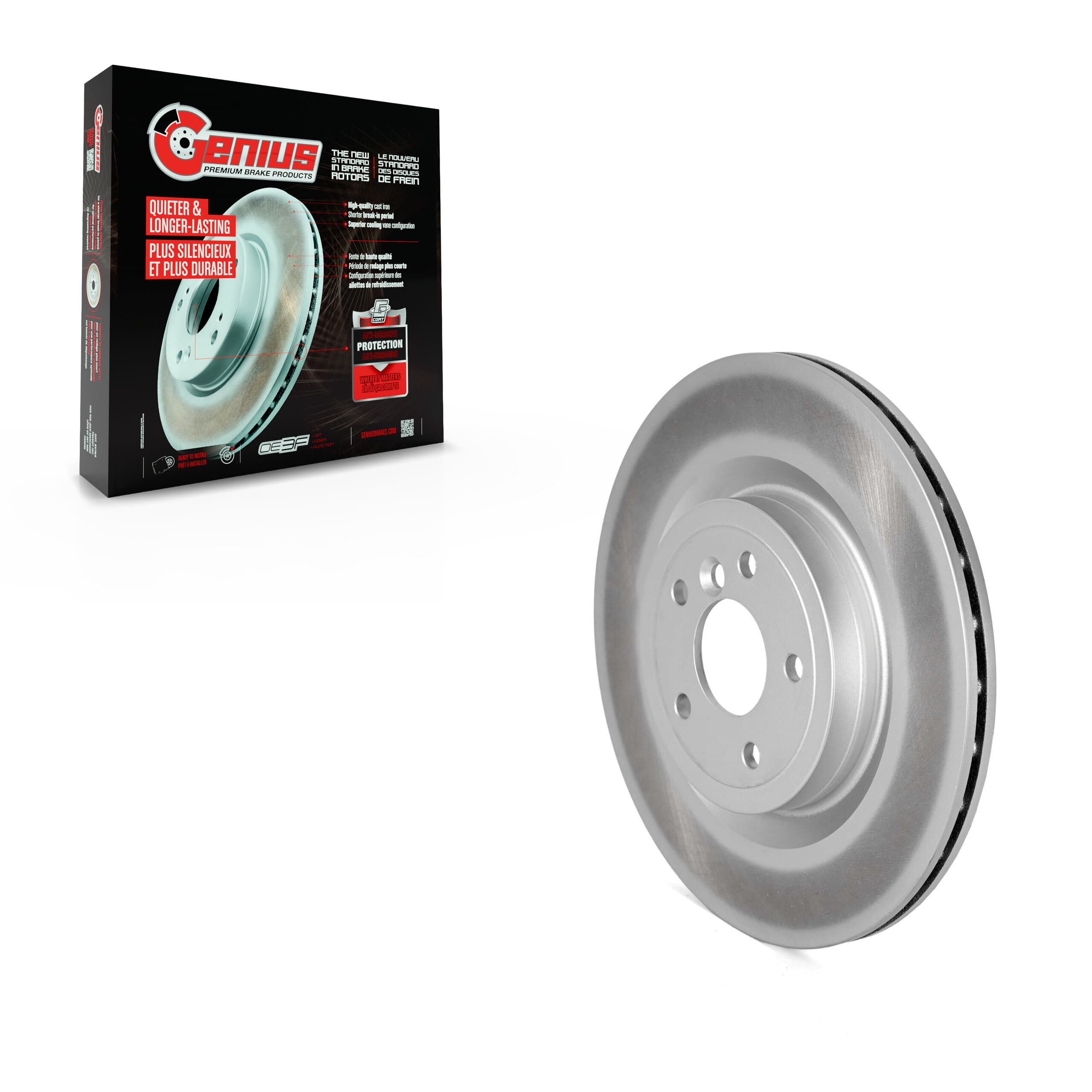 Genius - GCR-G8326 - Rear Disc Brake Rotor image 1