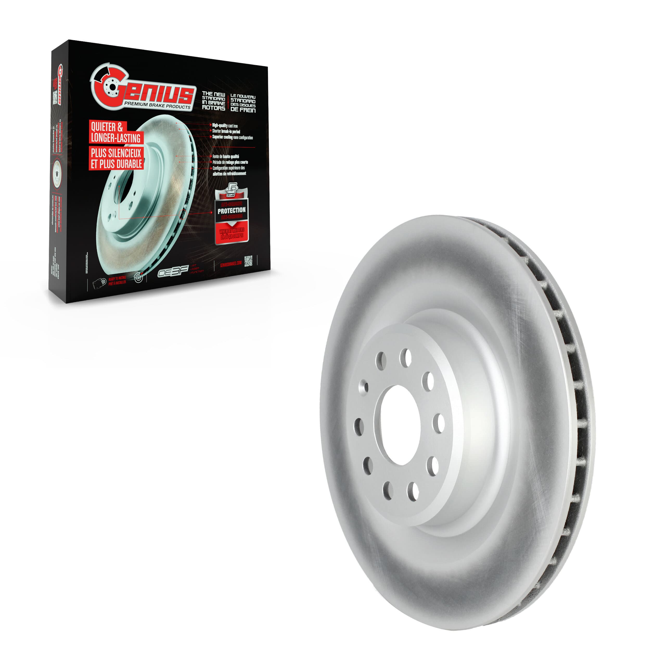 Genius - GCR-G8337 - Rear Disc Brake Rotor image 1