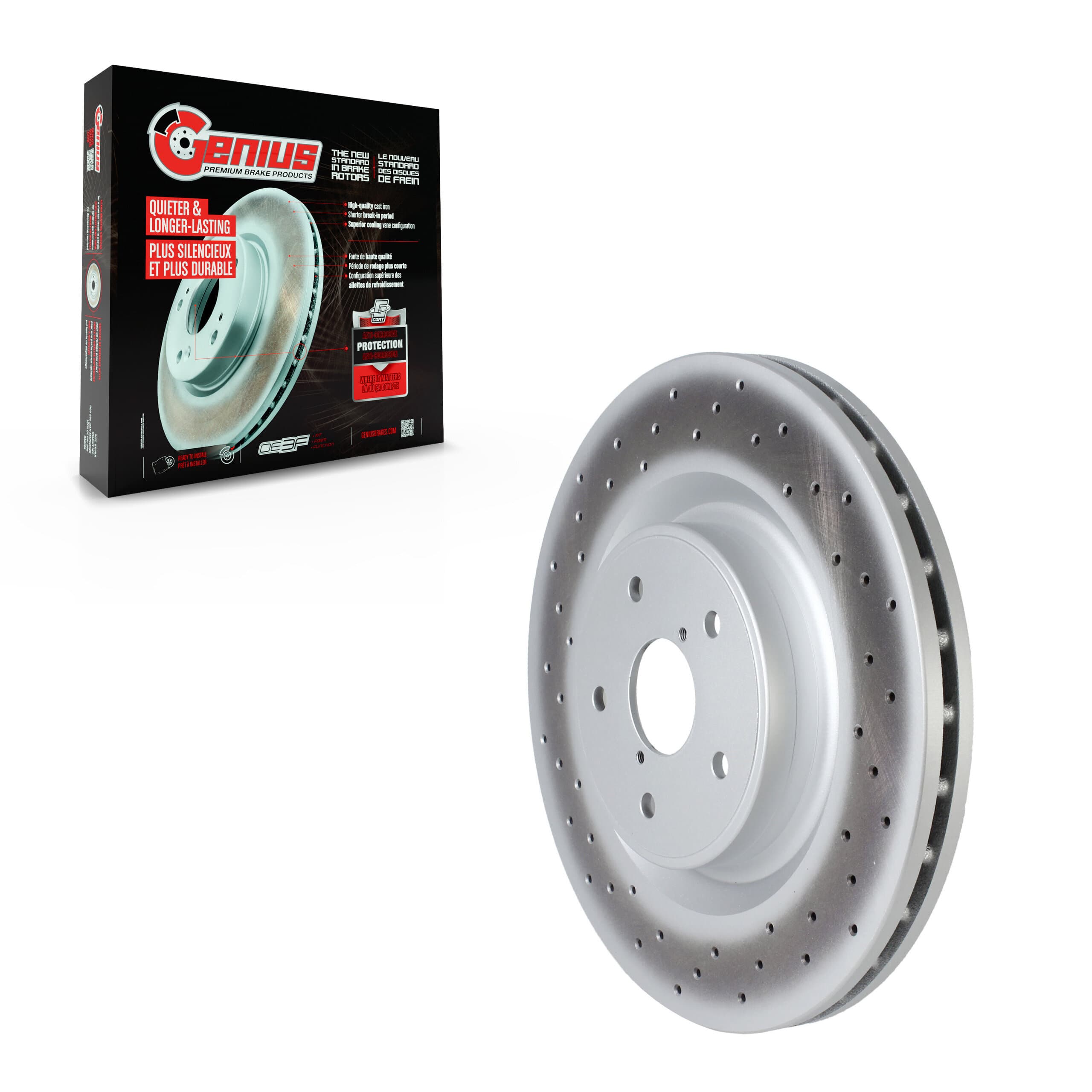 Genius - GCR-G8380OE - Front Disc Brake Rotor image 1