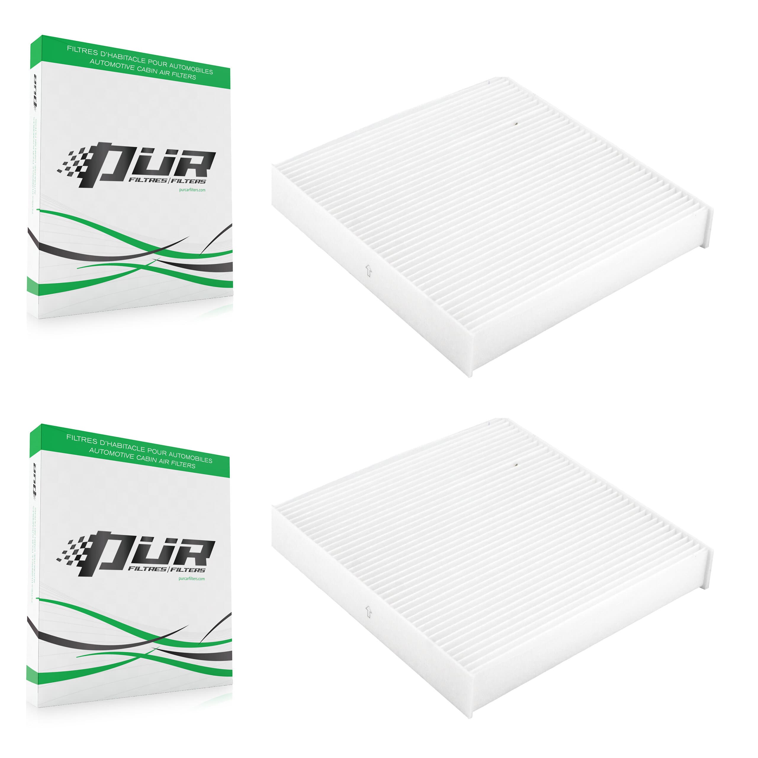PUR - K54-100015 - Cabin Air Filter Kits image 1
