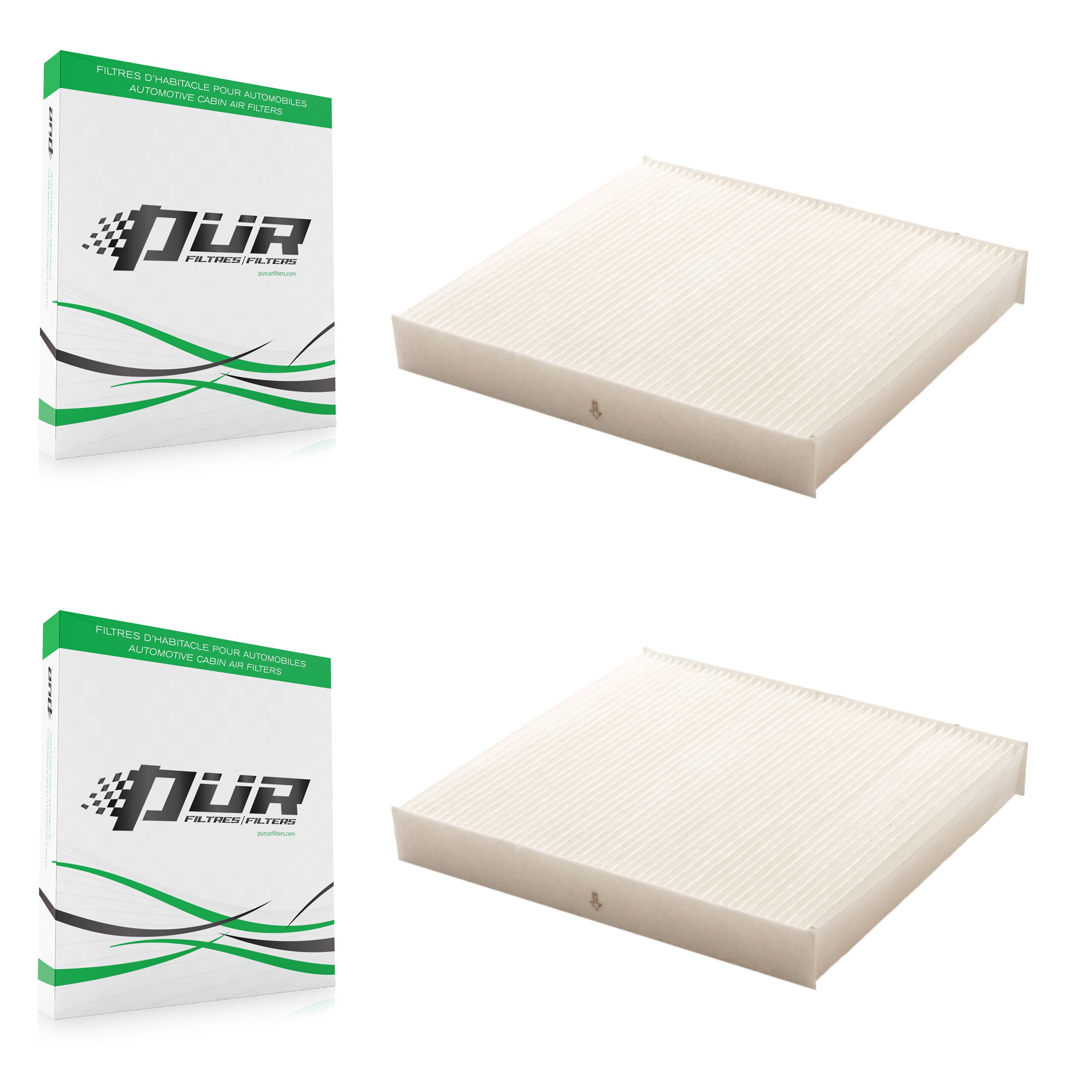 PUR - K54-100026 - Cabin Air Filter Kits image 1