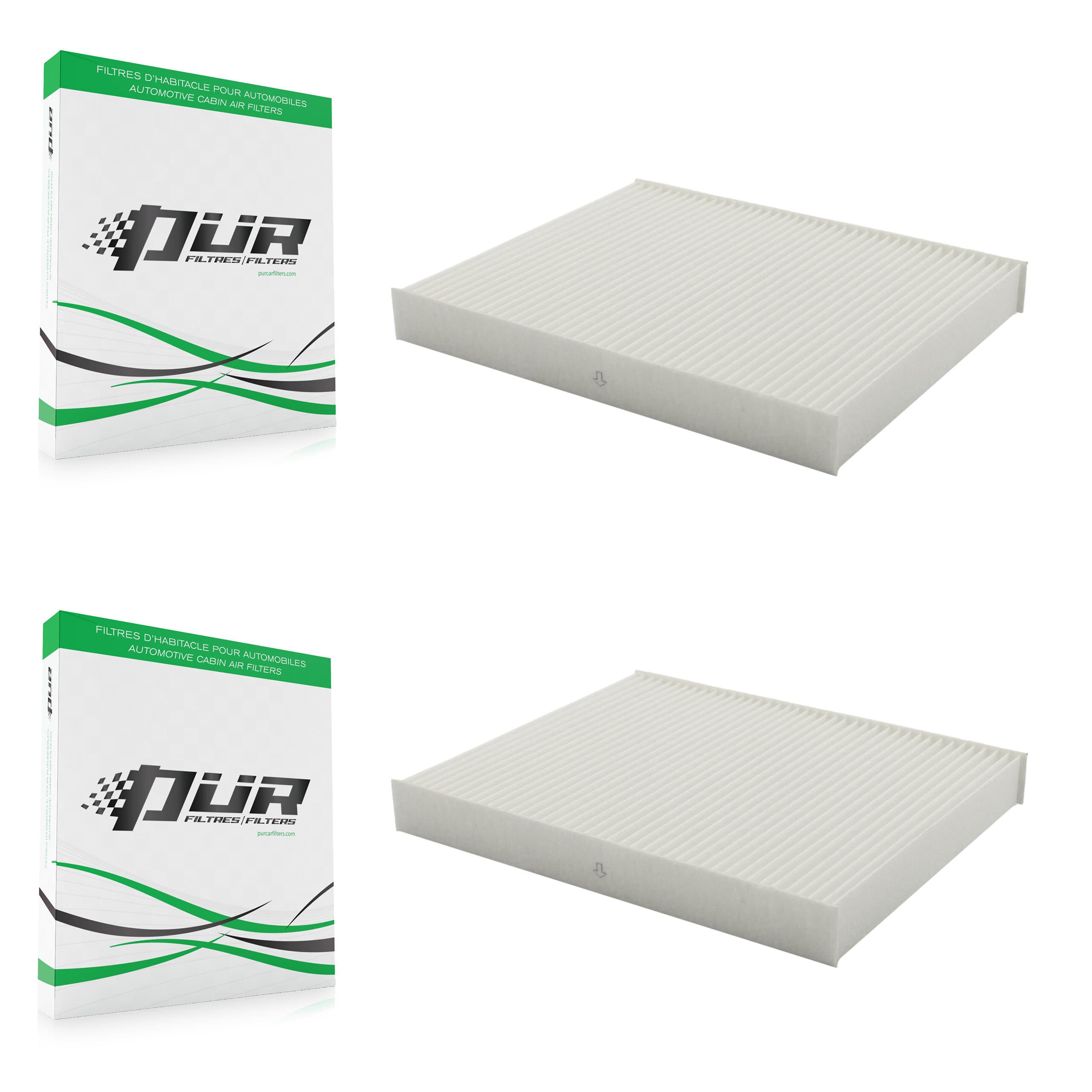 PUR - K54-100055 - Cabin Air Filter Kits image 1