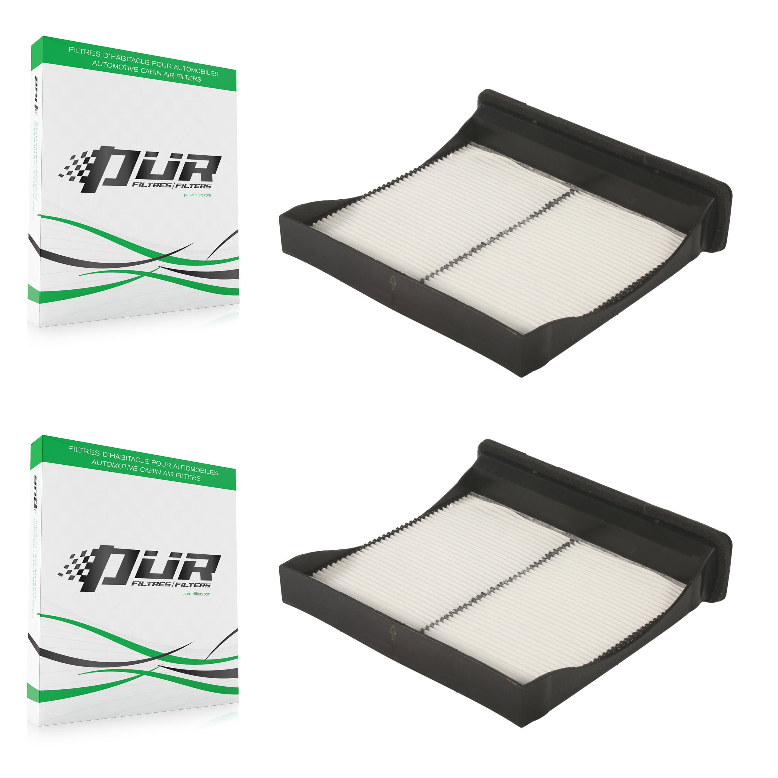 PUR - K54-100062 - Cabin Air Filter Kits image 1