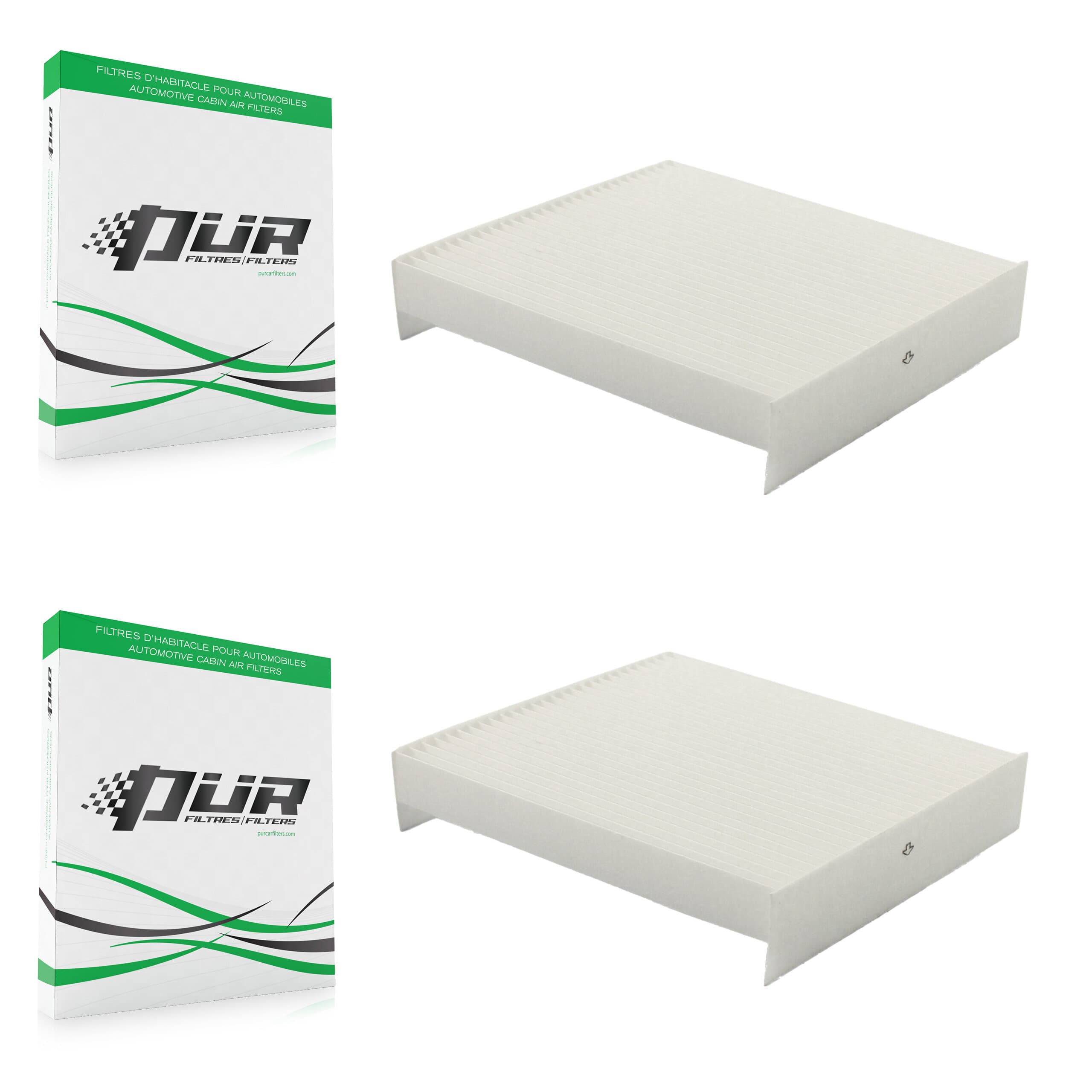 PUR - K54-100104 - Cabin Air Filter Kits image 1