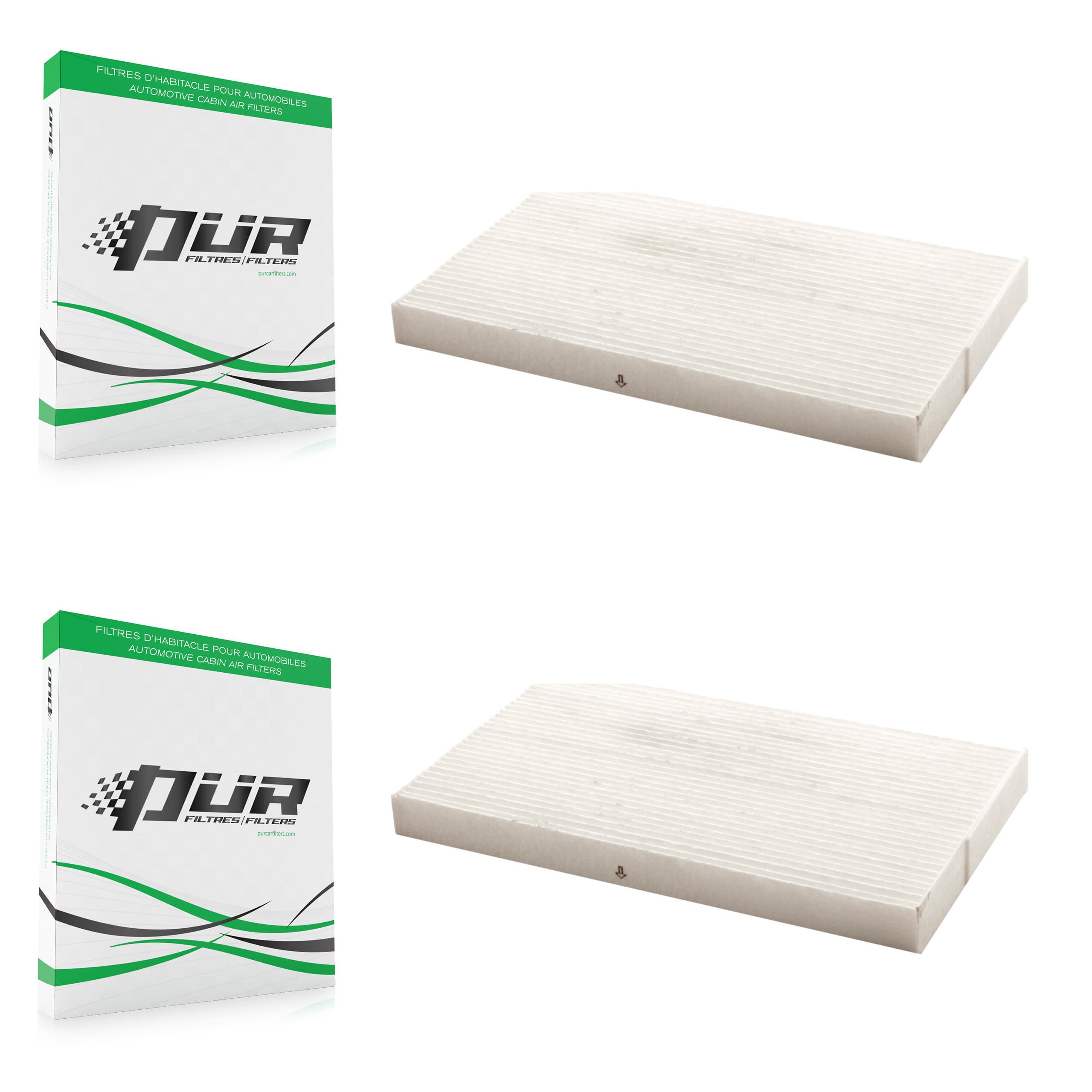 PUR - K54-100107 - Cabin Air Filter Kits image 1