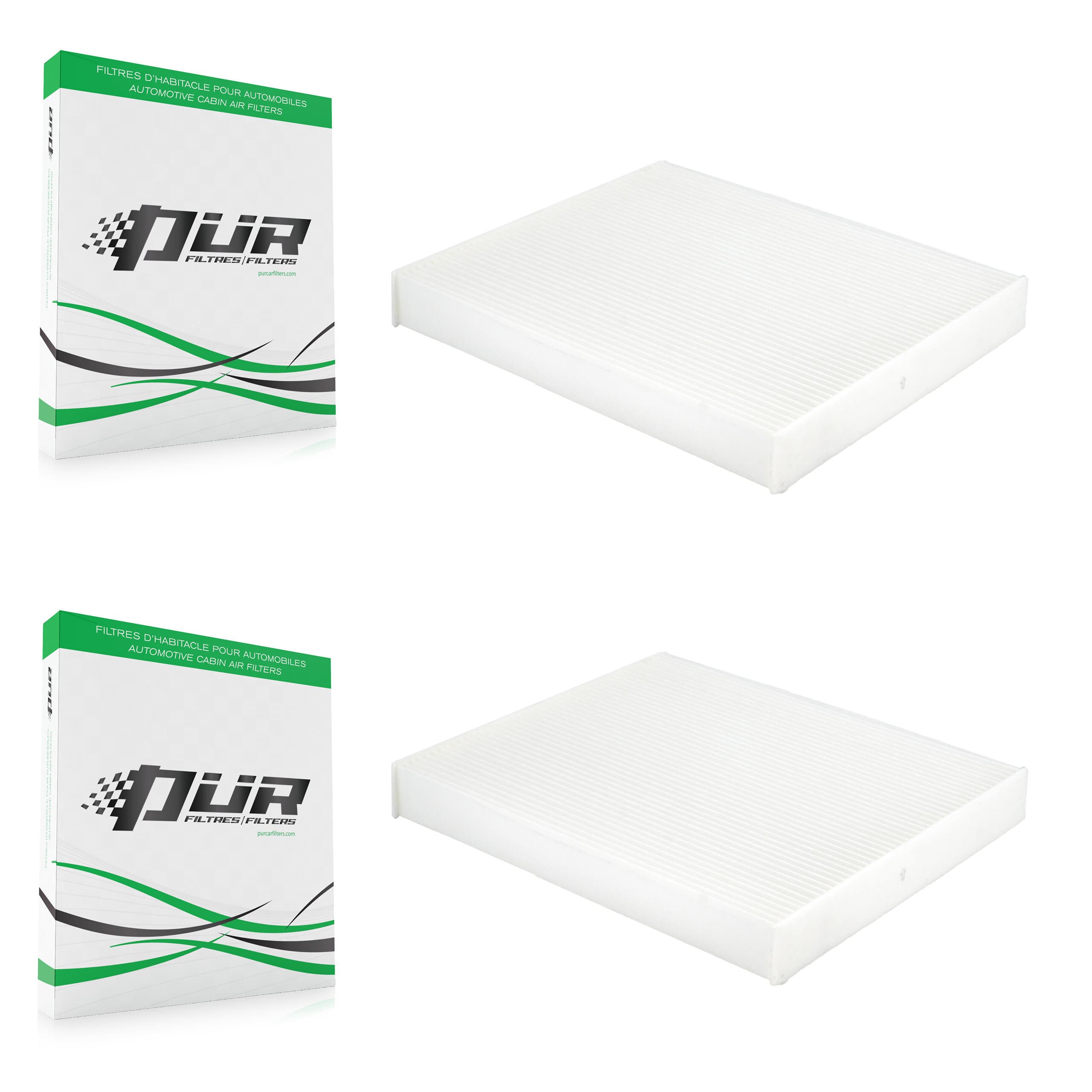 PUR - K54-101711 - Cabin Air Filter Kits image 1