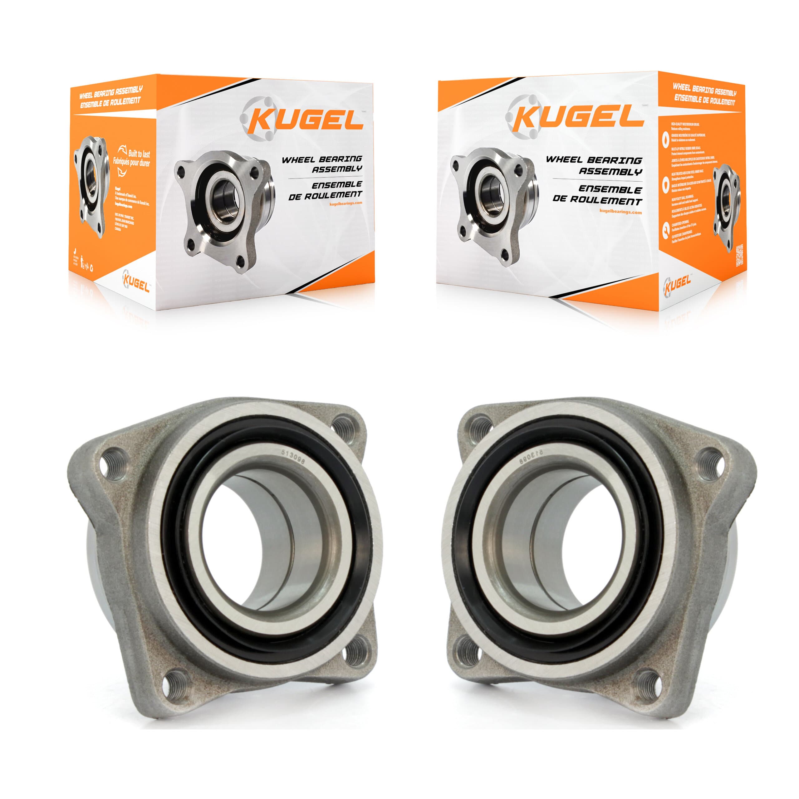 Kugel - K70-100001 - Front Wheel Bearing Assembly Kits image 1