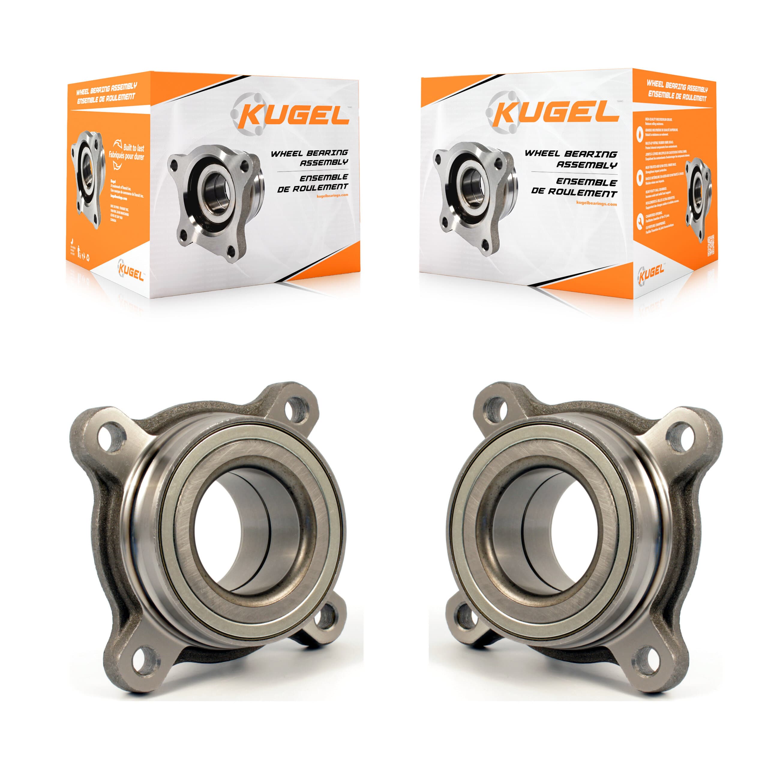 Kugel - K70-100006 - Front Wheel Bearing Assembly Kits image 1
