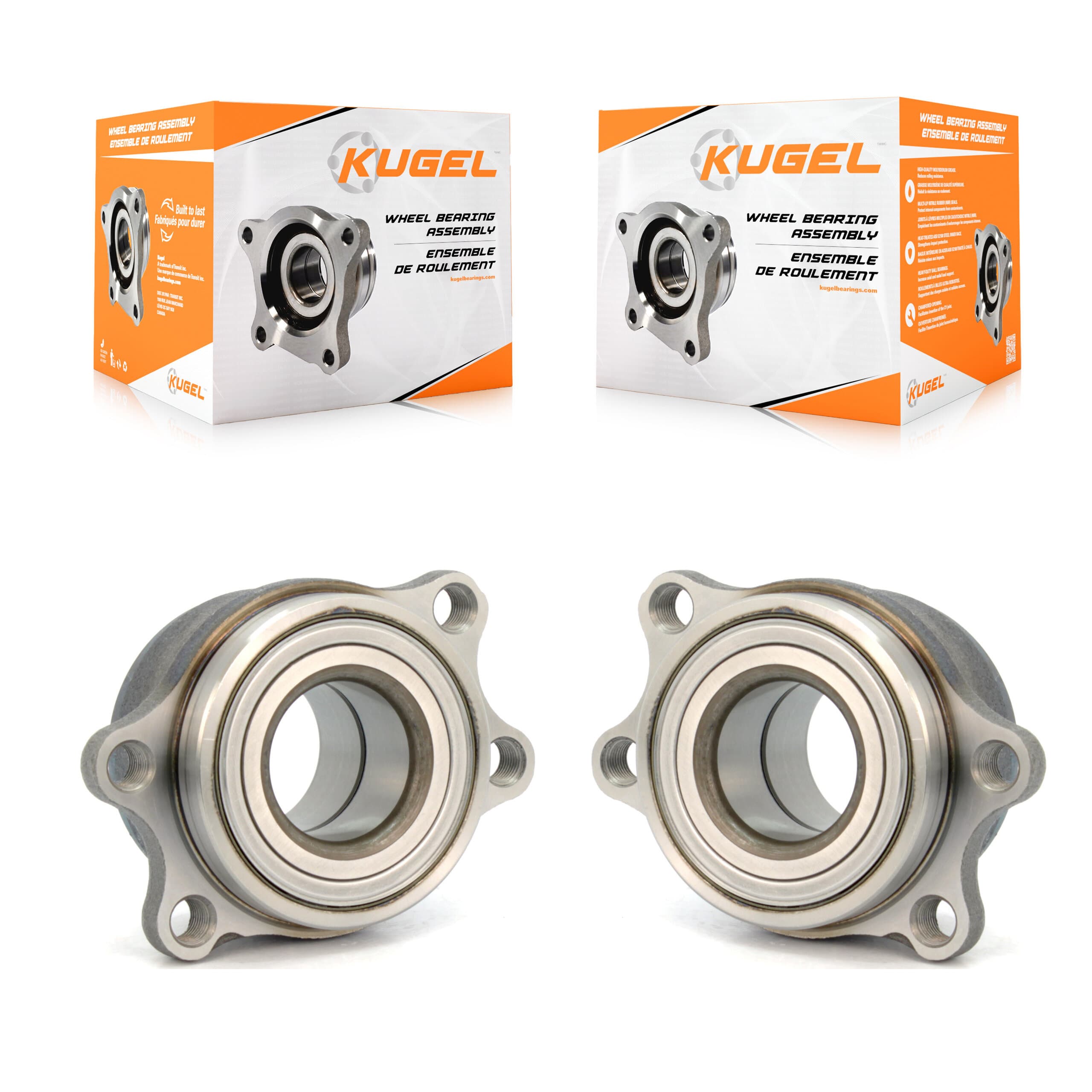 Kugel - K70-100040 - Rear Wheel Bearing Assembly Kits image 1
