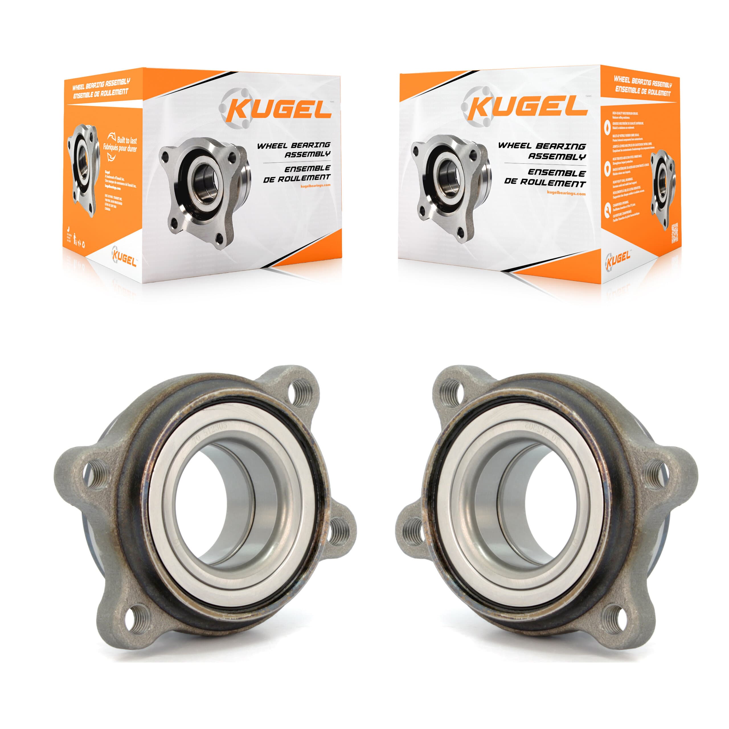 Kugel - K70-100098 - Rear Wheel Bearing Assembly Kits image 1