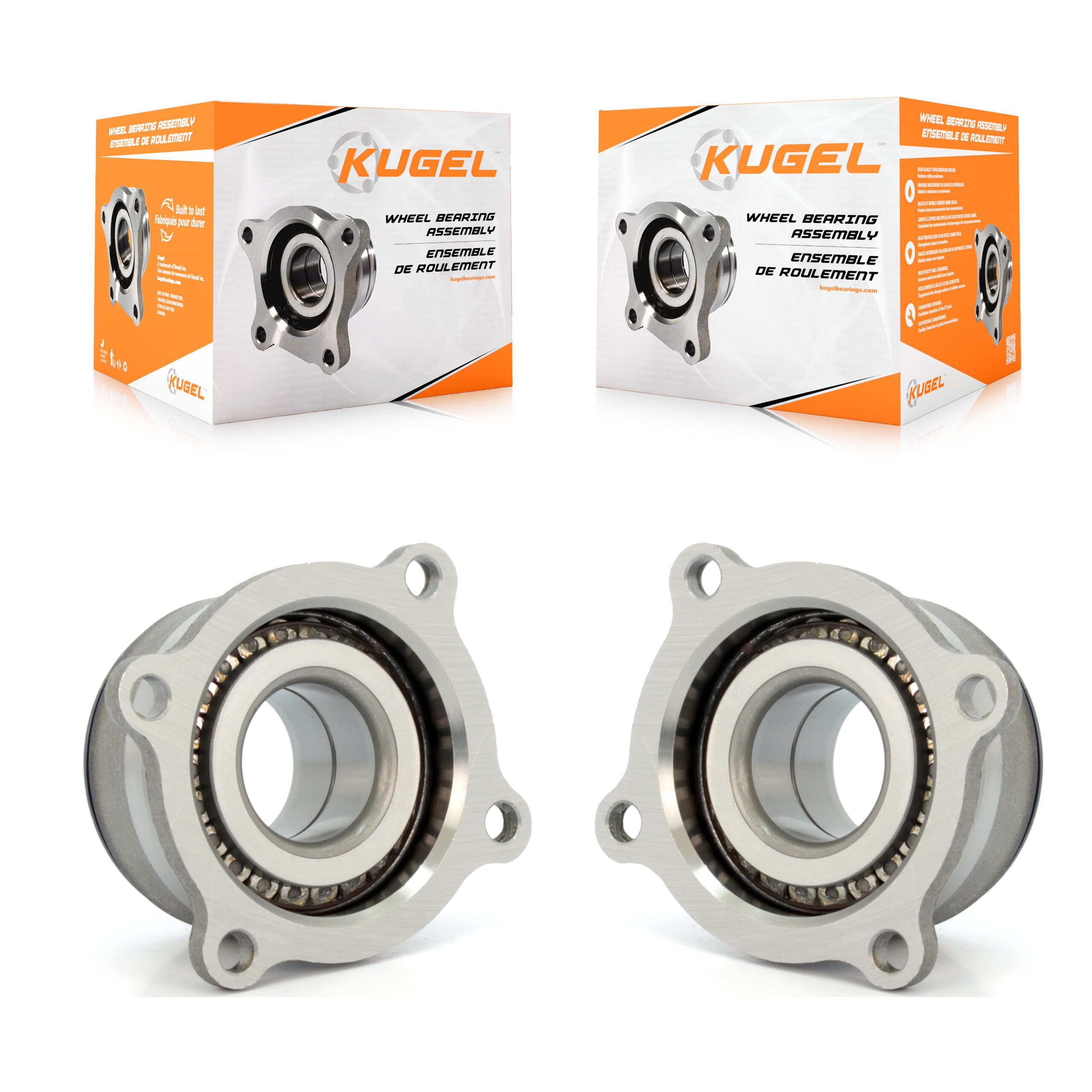 Kugel - K70-100239 - Rear Wheel Bearing Assembly Kits image 1
