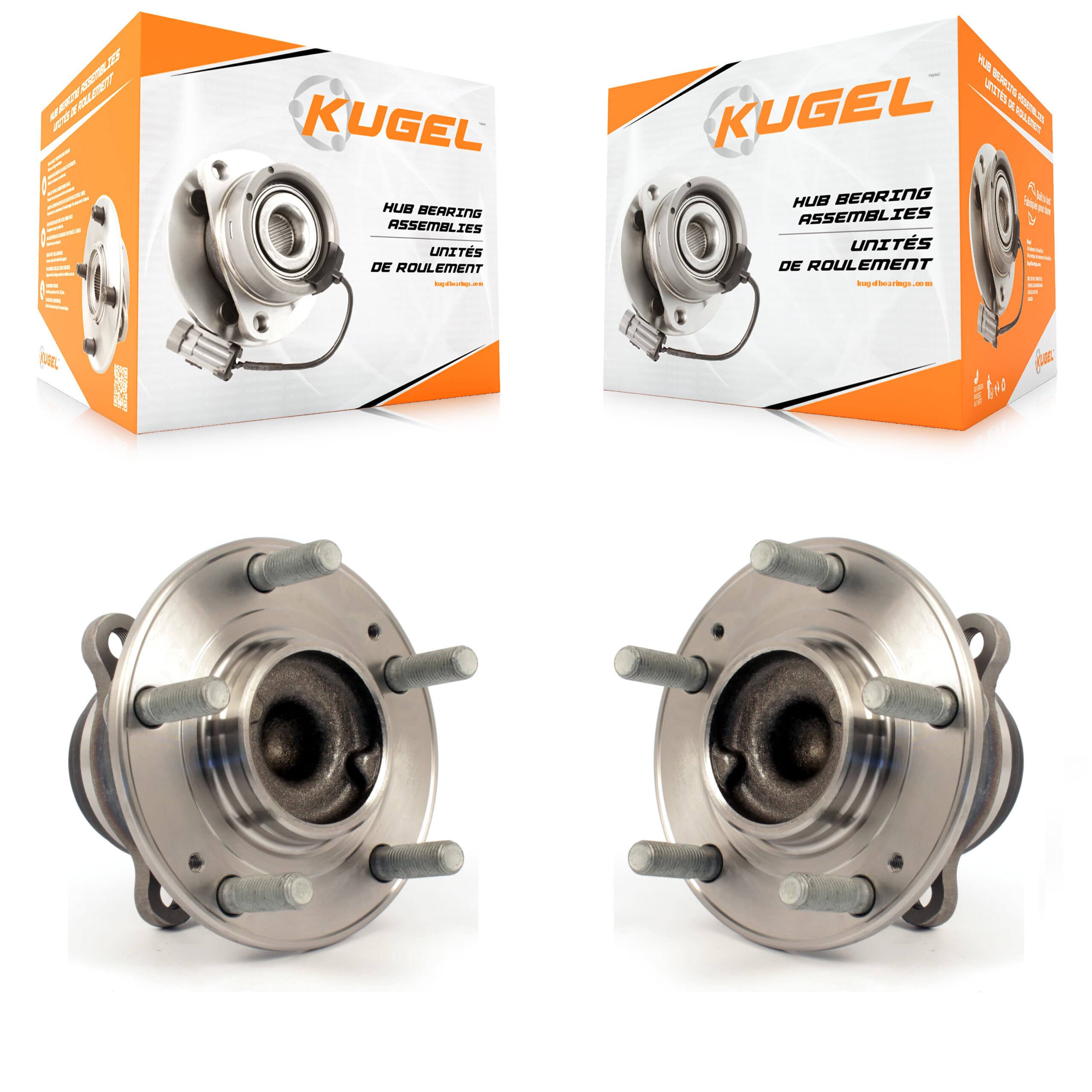 Kugel - K70-100331 - Front Wheel Bearing and Hub Assembly Kits image 1