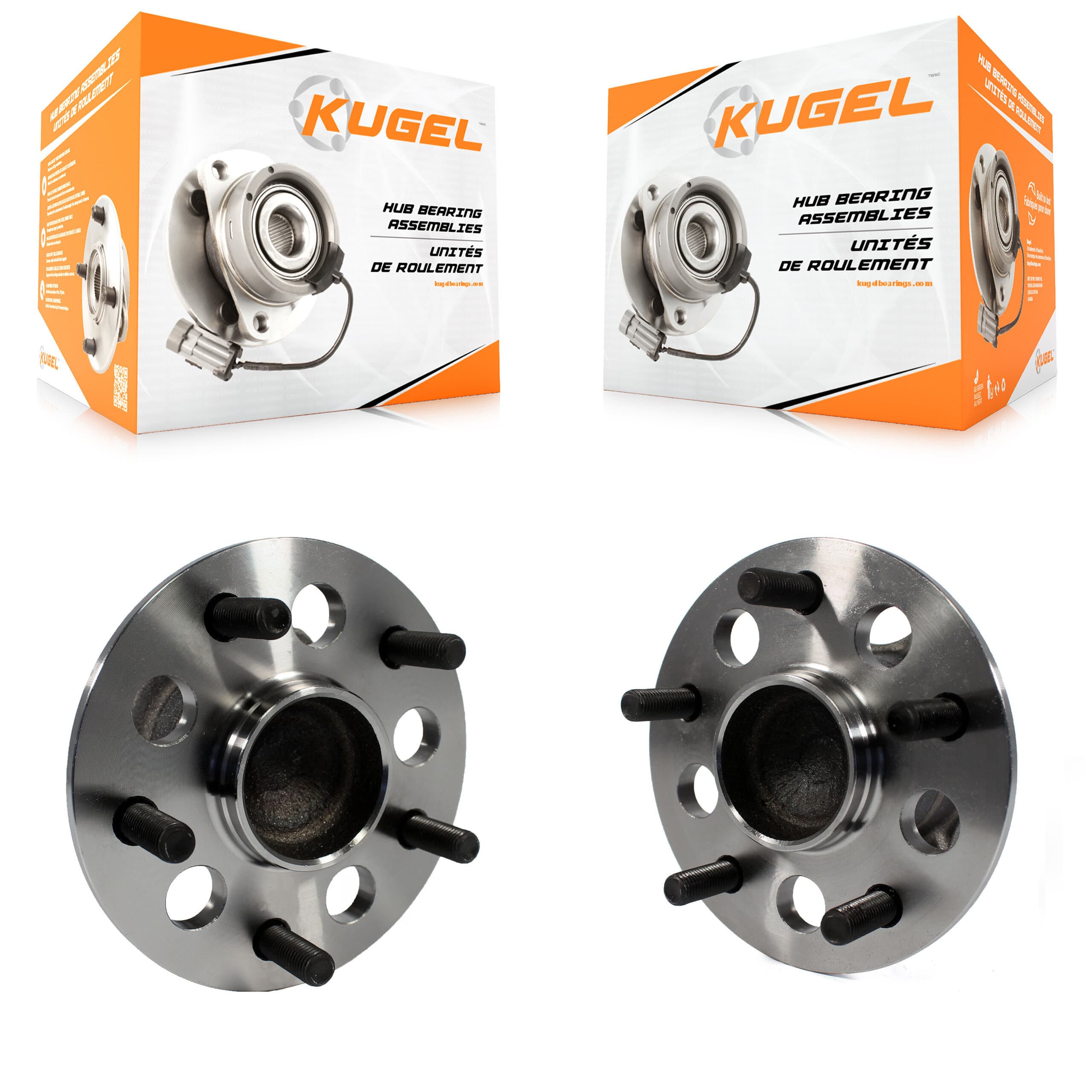 Kugel - K70-100464 - Rear Wheel Bearing and Hub Assembly Kits image 1