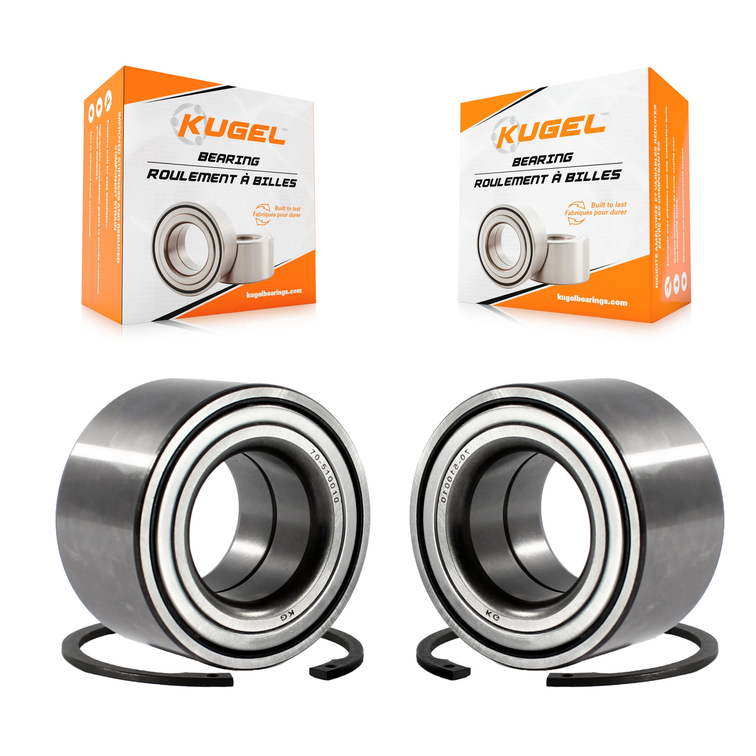 Kugel - K70-100488 - Front Wheel Bearing Kits image 1