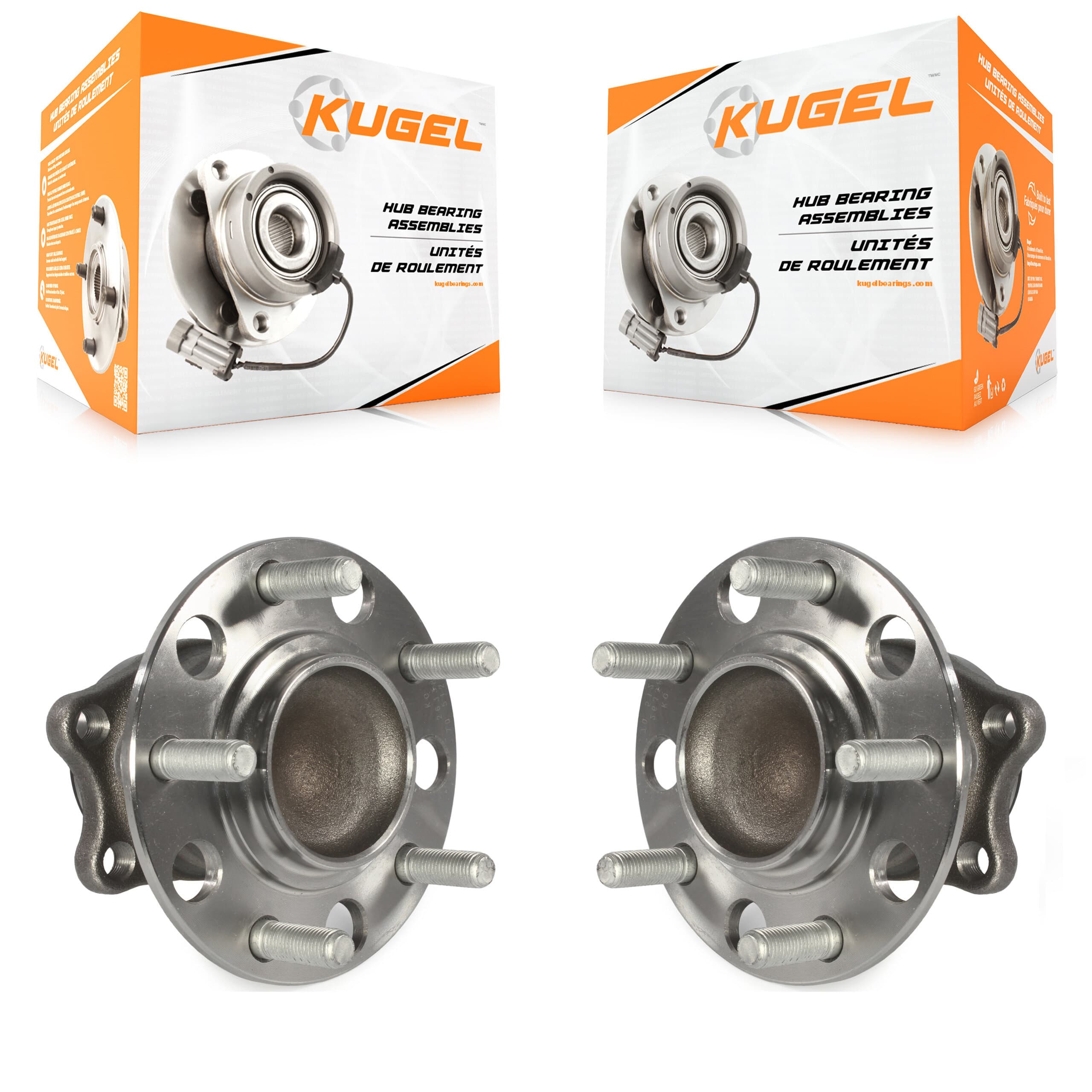 Kugel - K70-100696 - Rear Wheel Bearing and Hub Assembly Kits image 1