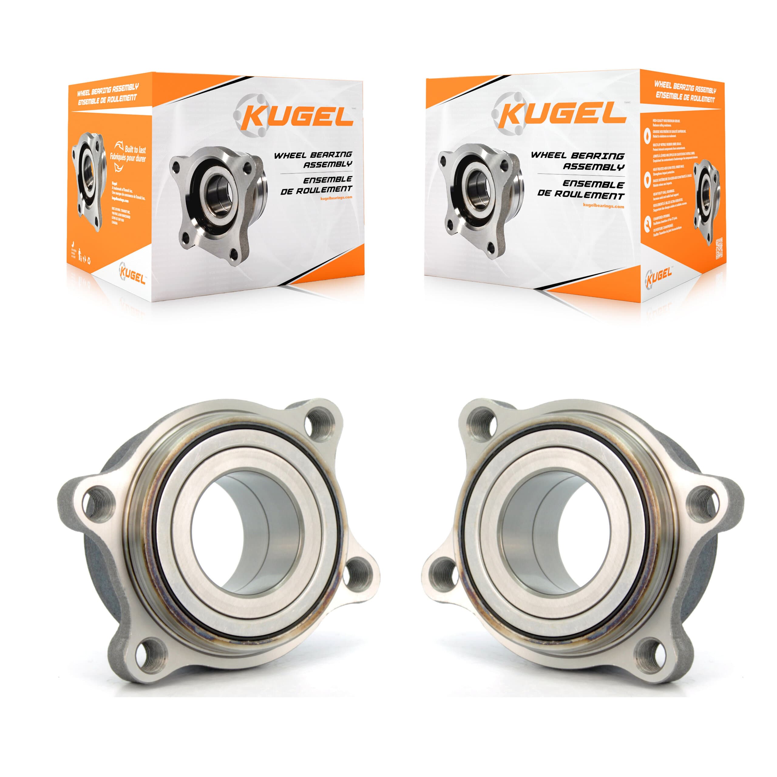 Kugel - K70-101025 - Rear Wheel Bearing Assembly Kits image 1
