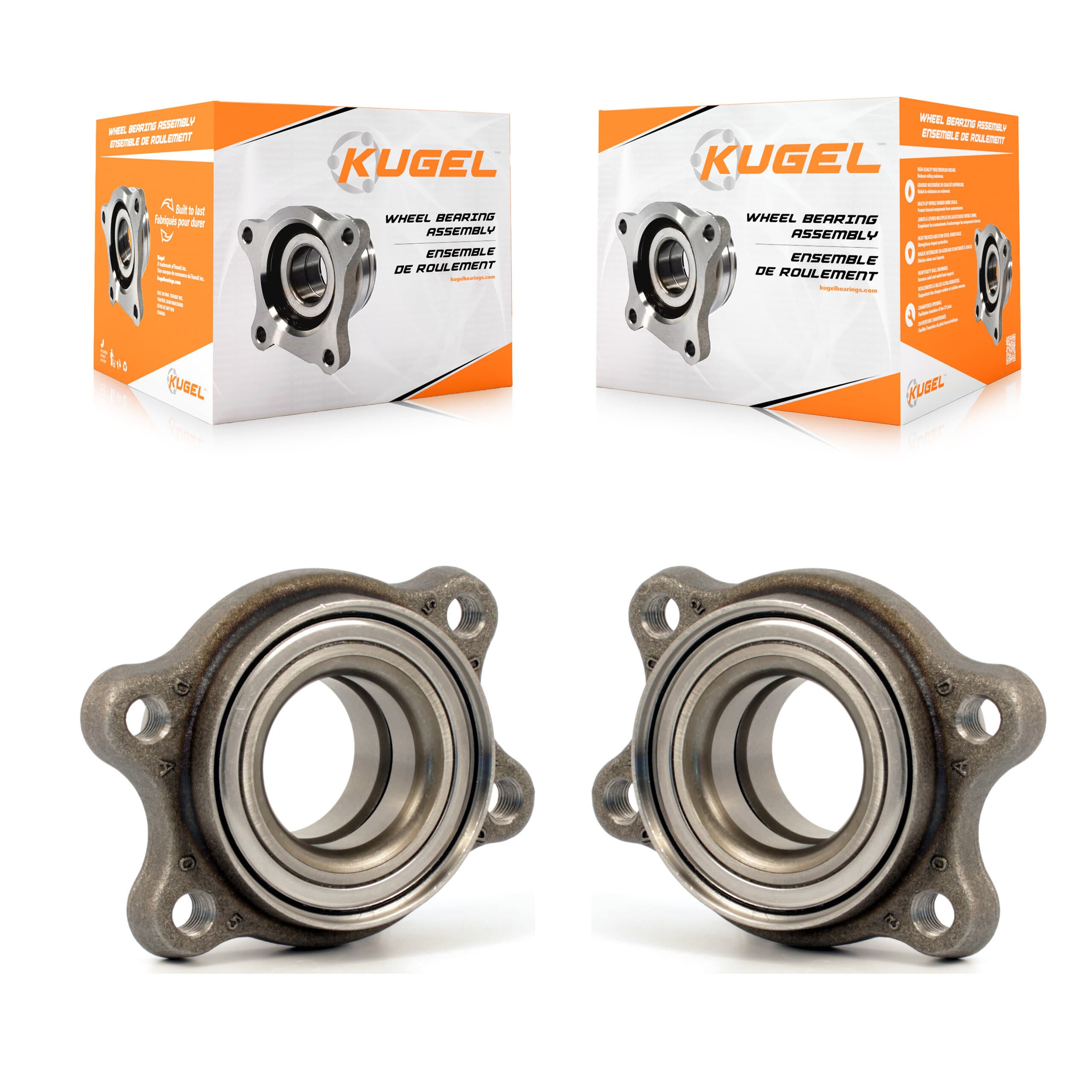 Kugel - K70-101026 - Rear Wheel Bearing Assembly Kits image 1