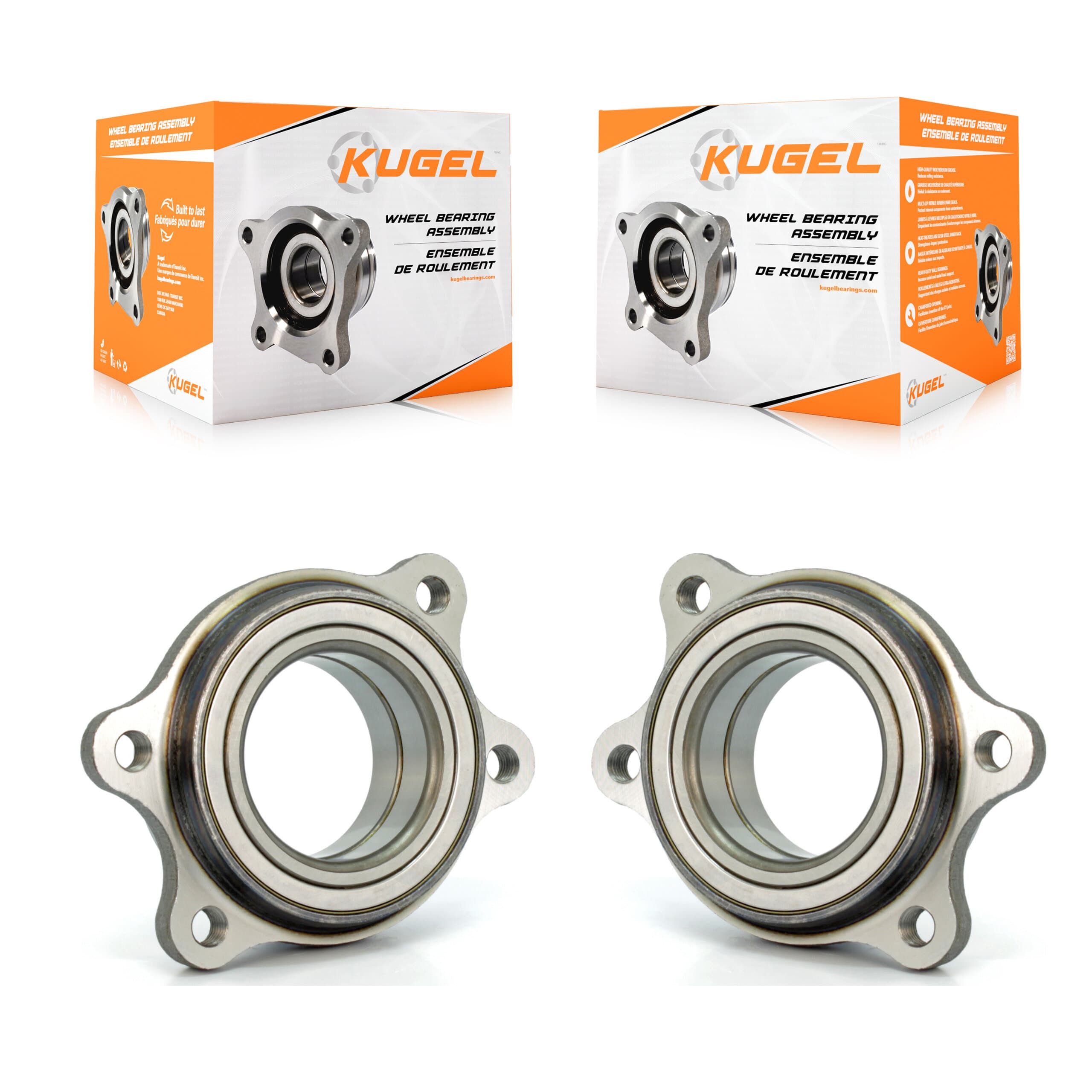 Kugel - K70-101027 - Rear Wheel Bearing Assembly Kits image 1