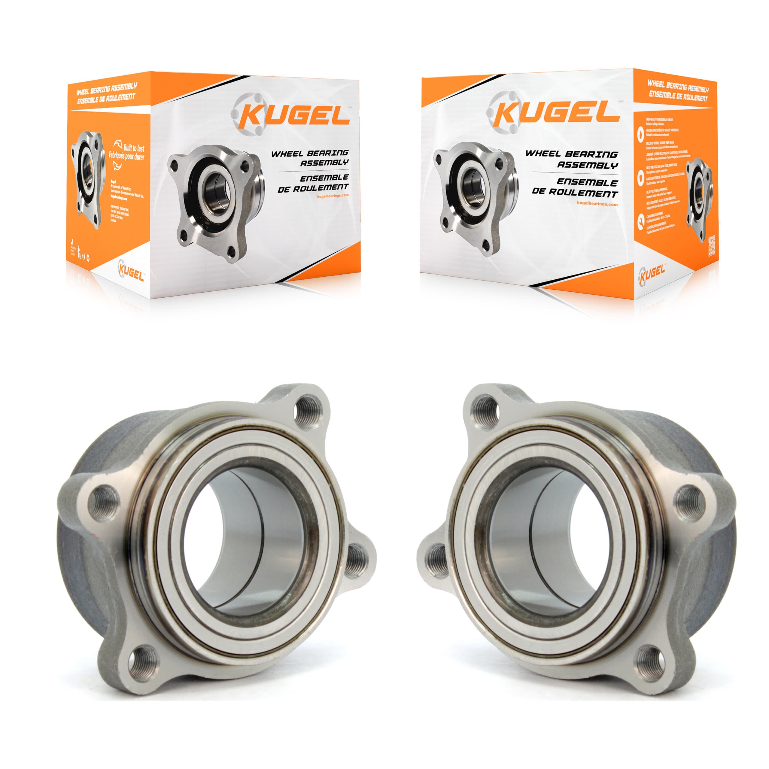 Kugel - K70-101028 - Rear Wheel Bearing Assembly Kits image 1