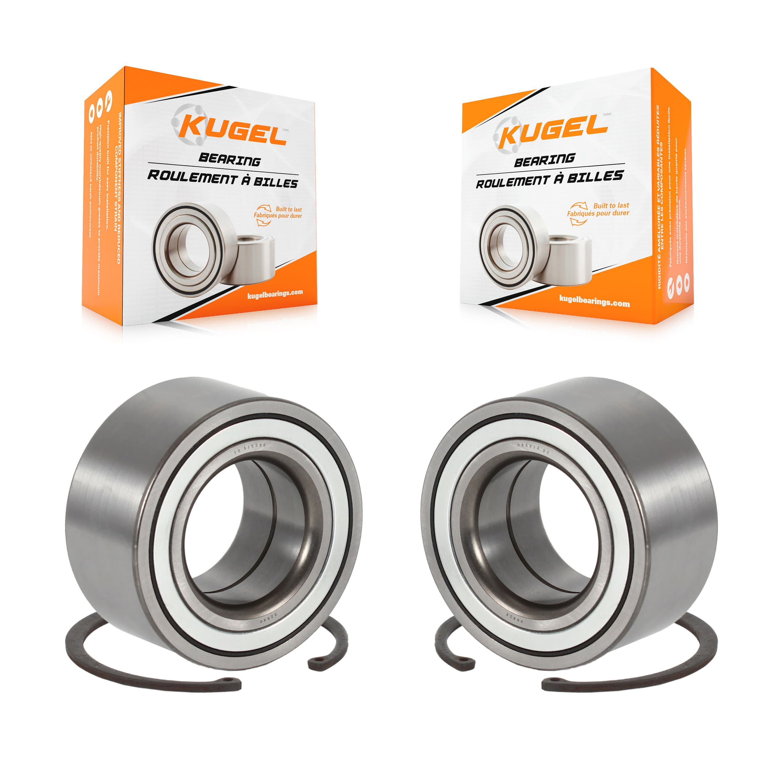 Kugel - K70-101057 - Rear Wheel Bearing Kits image 1
