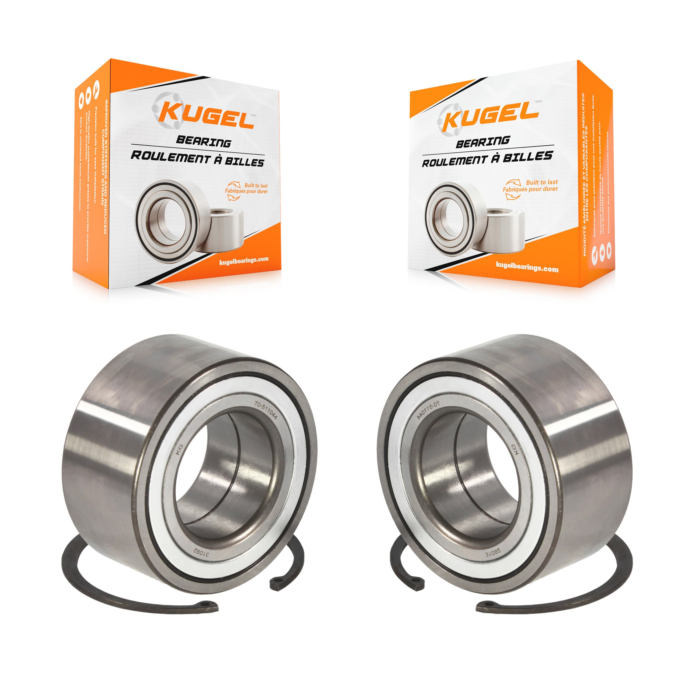 Kugel - K70-101073 - Rear Wheel Bearing Kits image 1