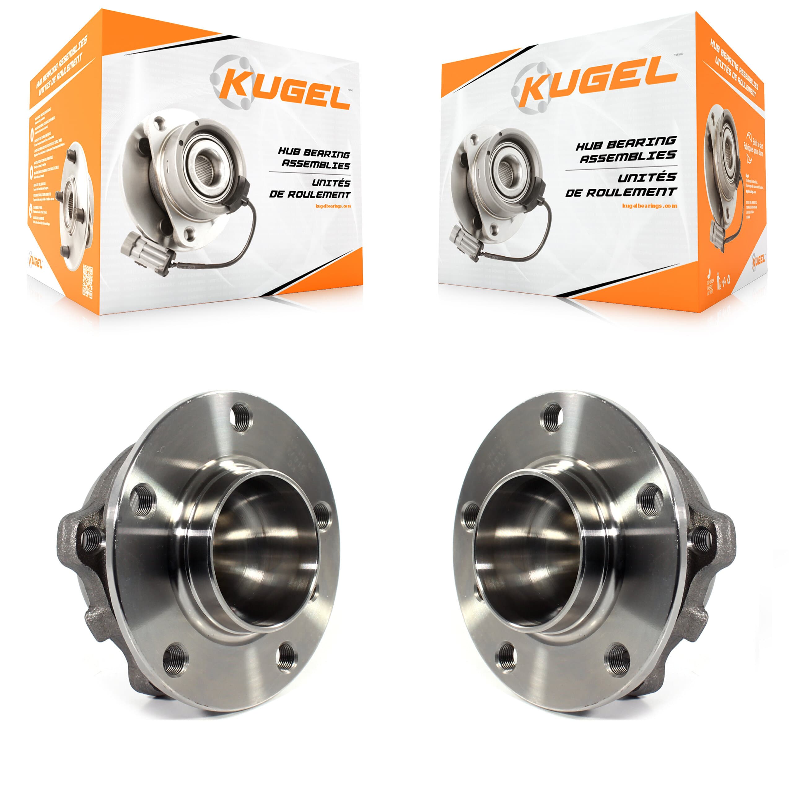 Kugel - K70-101476 - Front Wheel Bearing and Hub Assembly Kits image 1