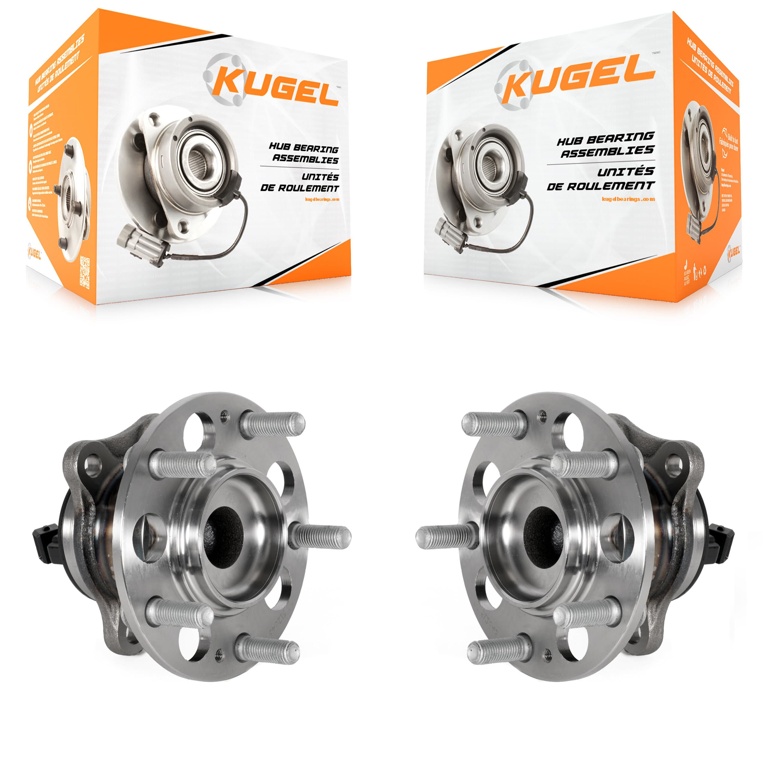 Kugel - K70-101776 - Rear Wheel Bearing and Hub Assembly Kits image 1