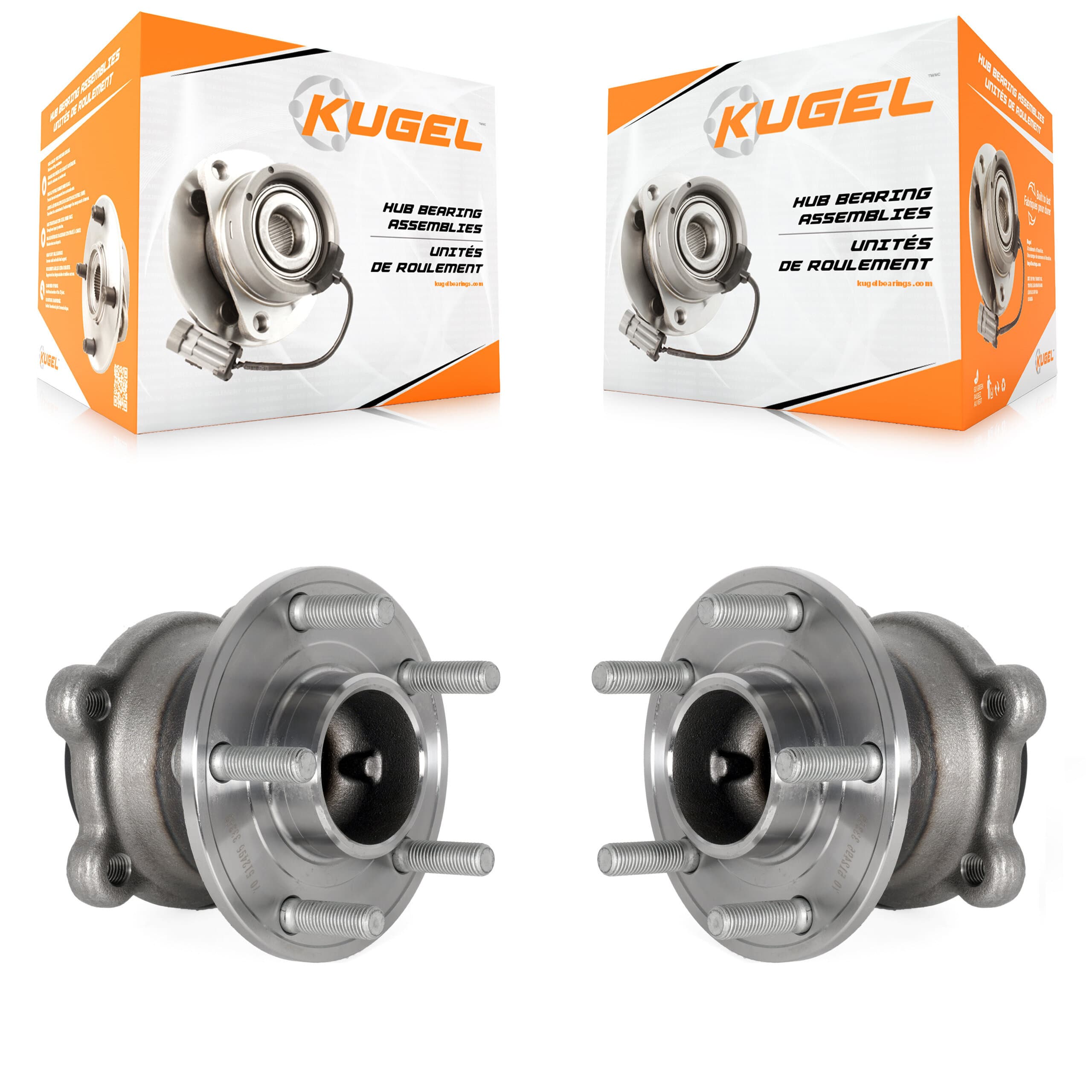 Kugel - K70-101878 - Rear Wheel Bearing and Hub Assembly Kits image 1