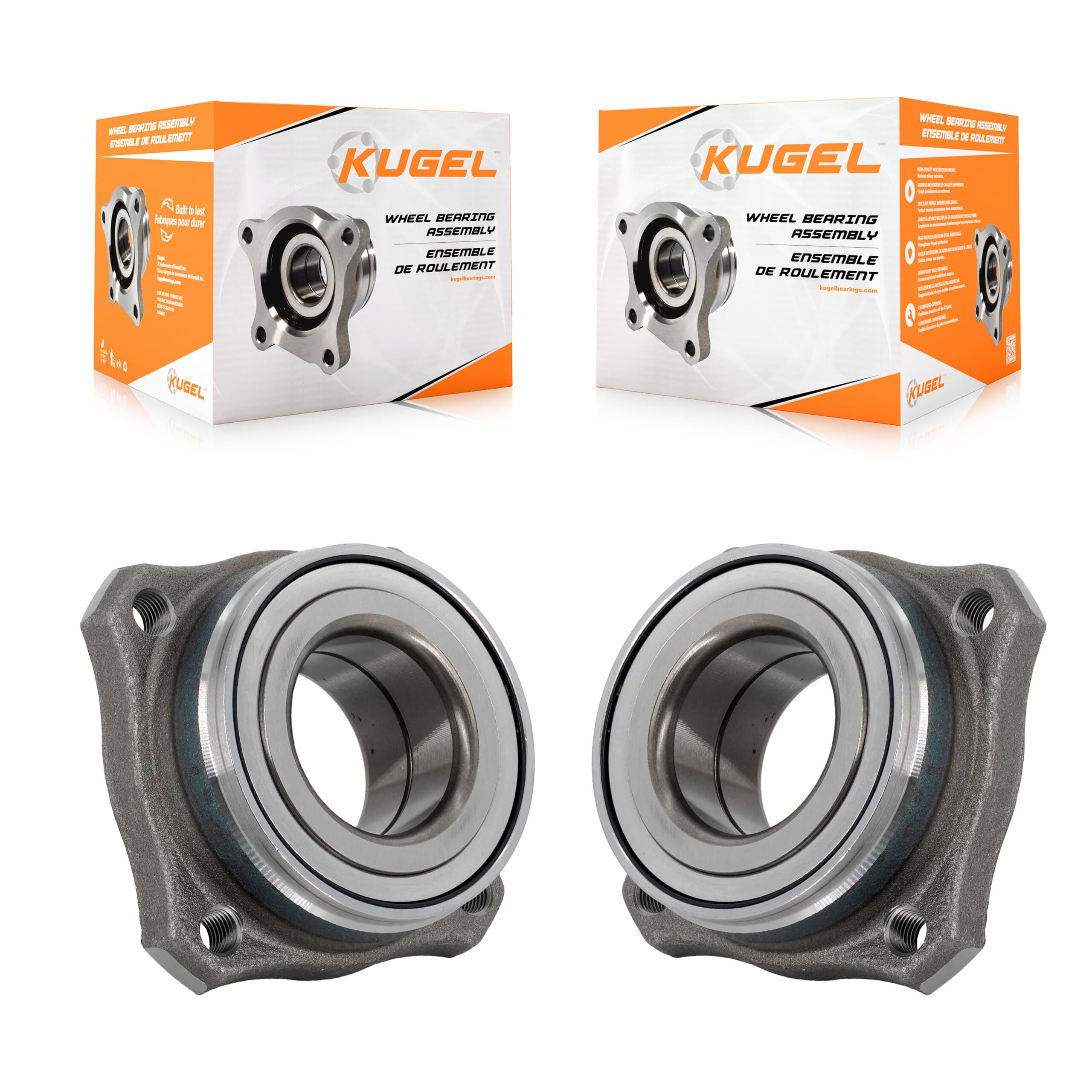 Kugel - K70-102128 - Rear Wheel Bearing Assembly Kits image 1
