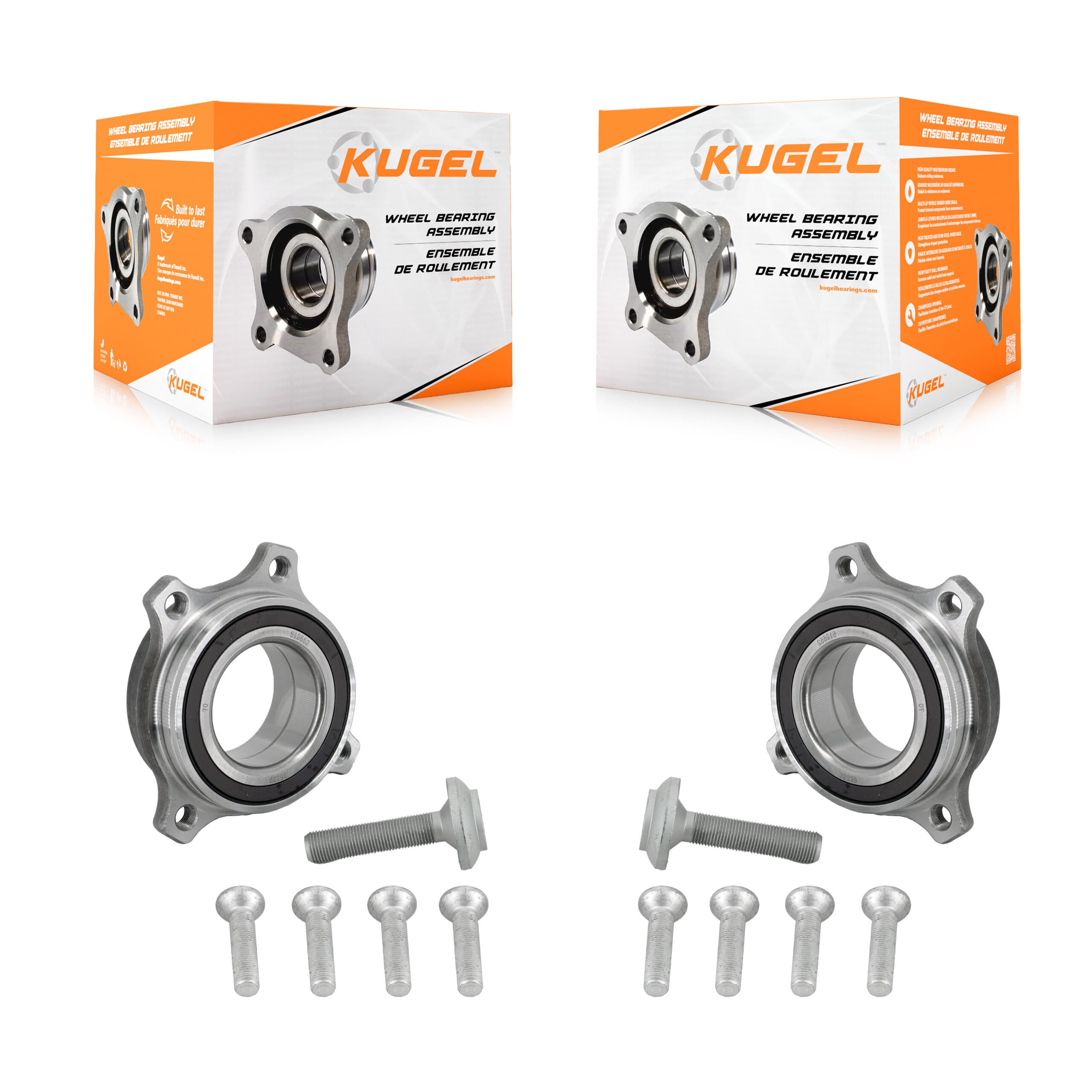 Kugel - K70-102129 - Rear Wheel Bearing Assembly Kits image 1