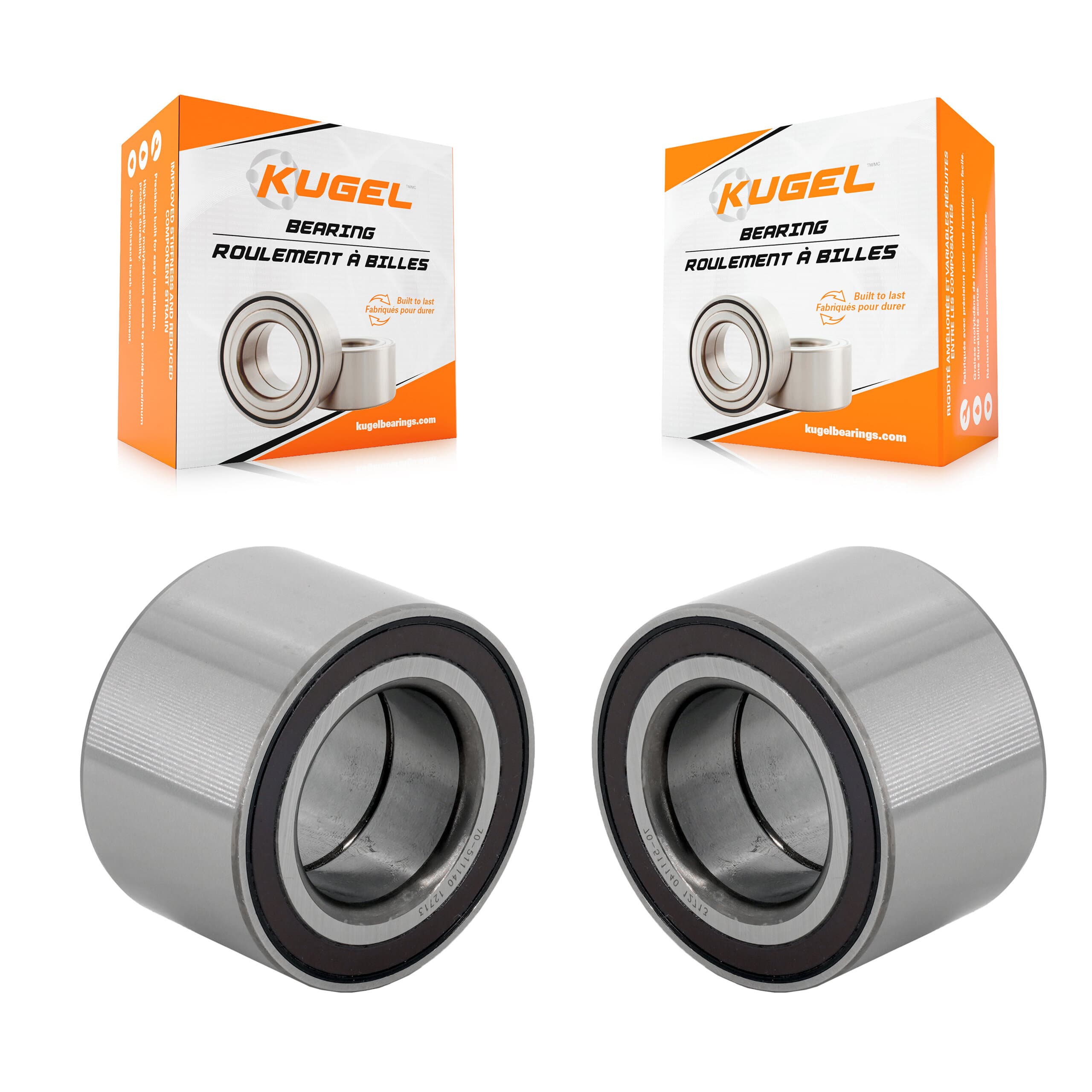Kugel - K70-102144 - Front Wheel Bearing Kits image 1