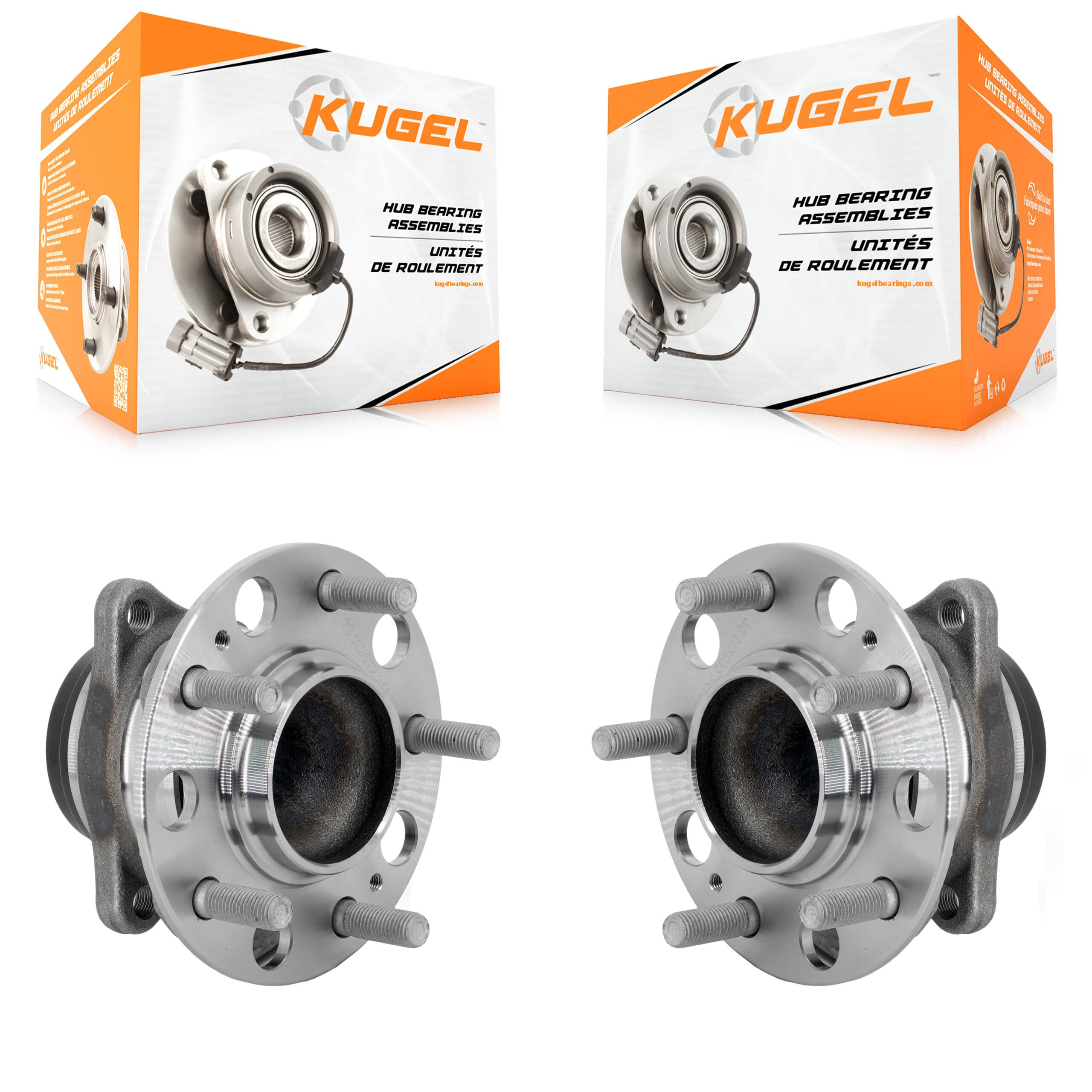 Kugel - K70-102196 - Rear Wheel Bearing and Hub Assembly Kits image 1