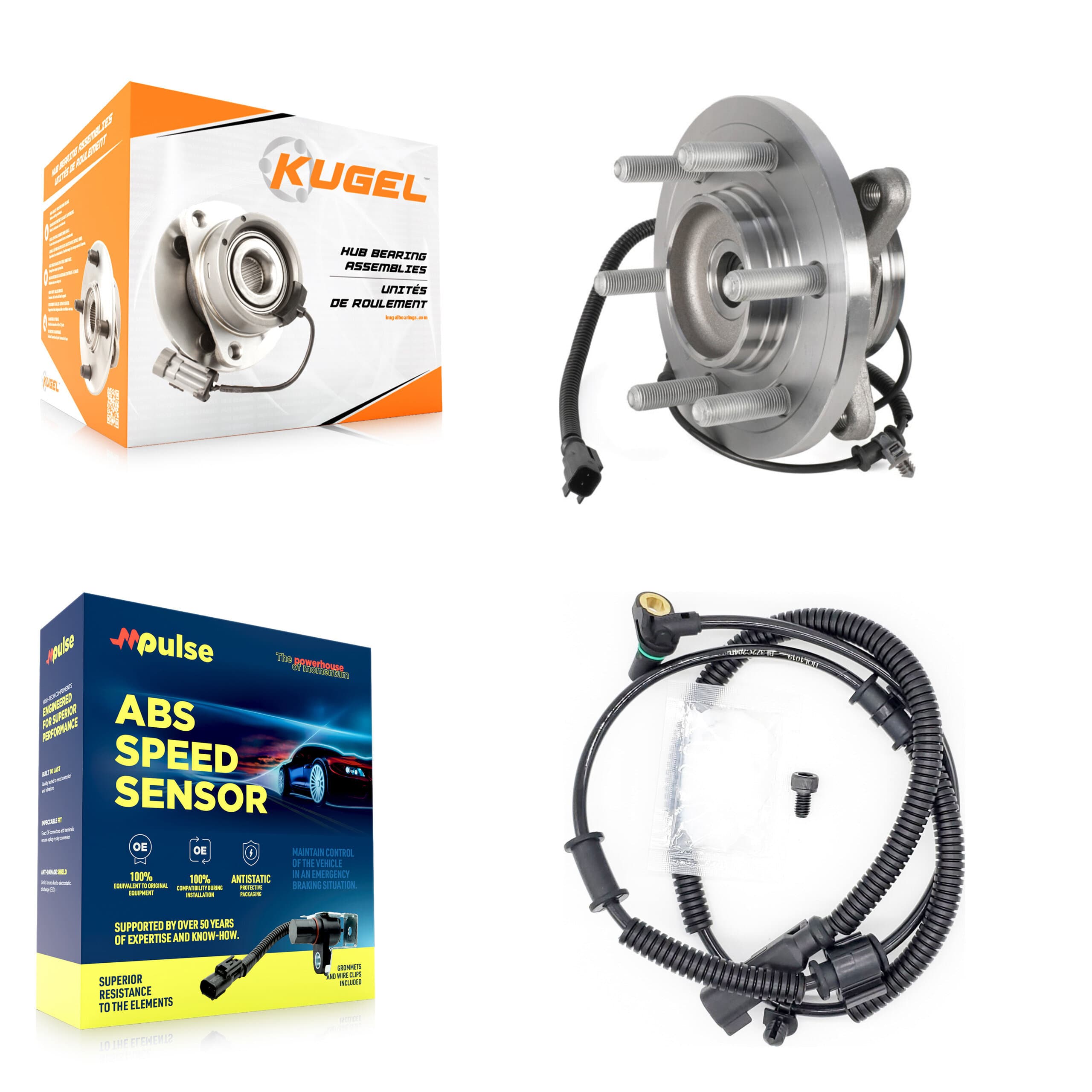 Kugel - K7S-100023 - Front Wheel Bearing and Hub Assembly Kits image 1
